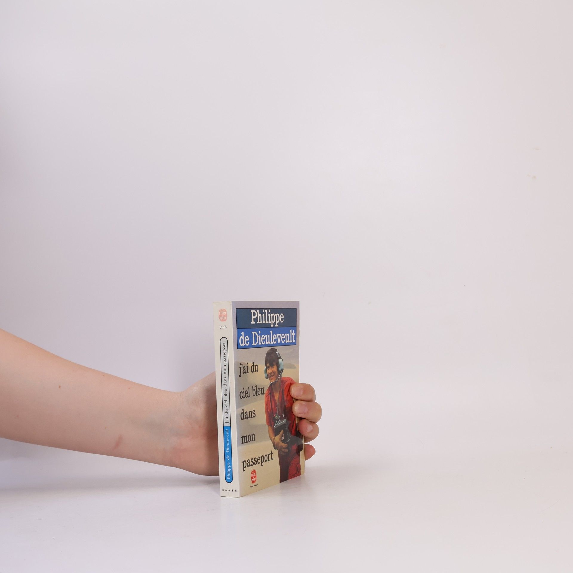 Philippe de Dieuleveult Livre de Poche: J'ai du ciel bleu dans mon passeport
