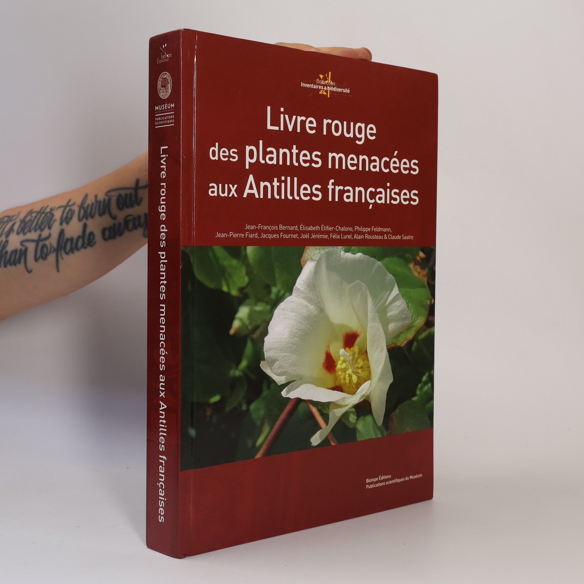 Jacques Fournet Livre rouge des plantes menaces aux Antilles françaises