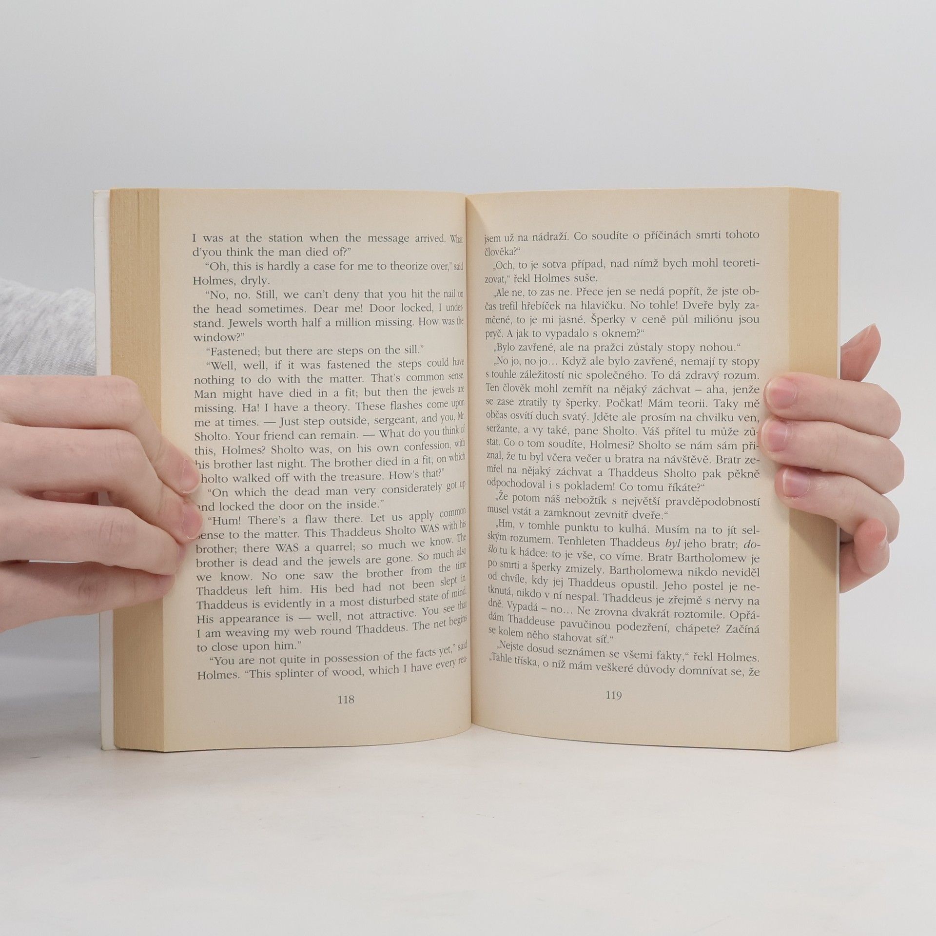 Arthur Conan Doyle The Sign of the four. Podpis čtyř
