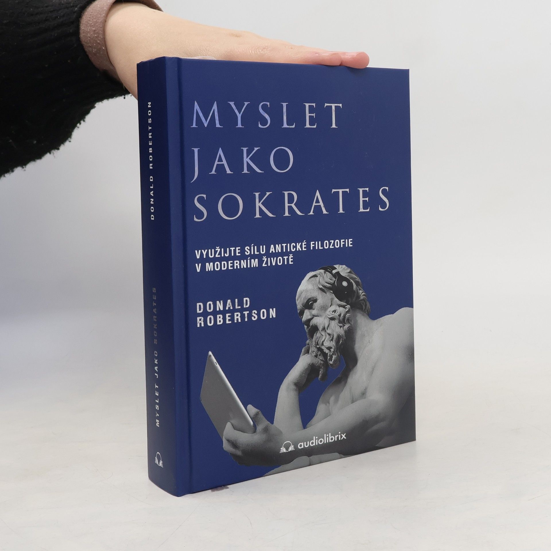 Donald Robertson Myslet jako Sokrates