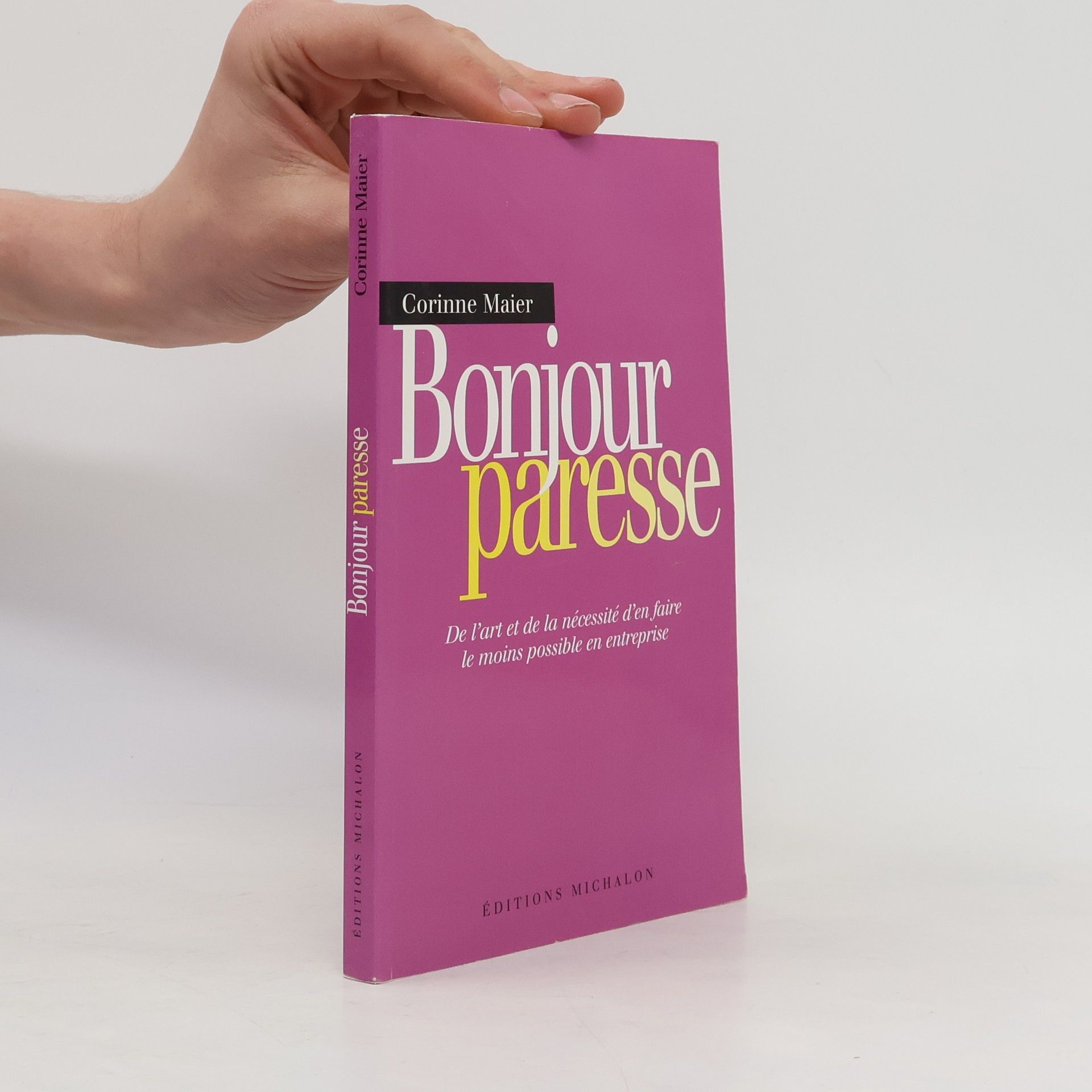 Corinne Maier Bonjour Paresse