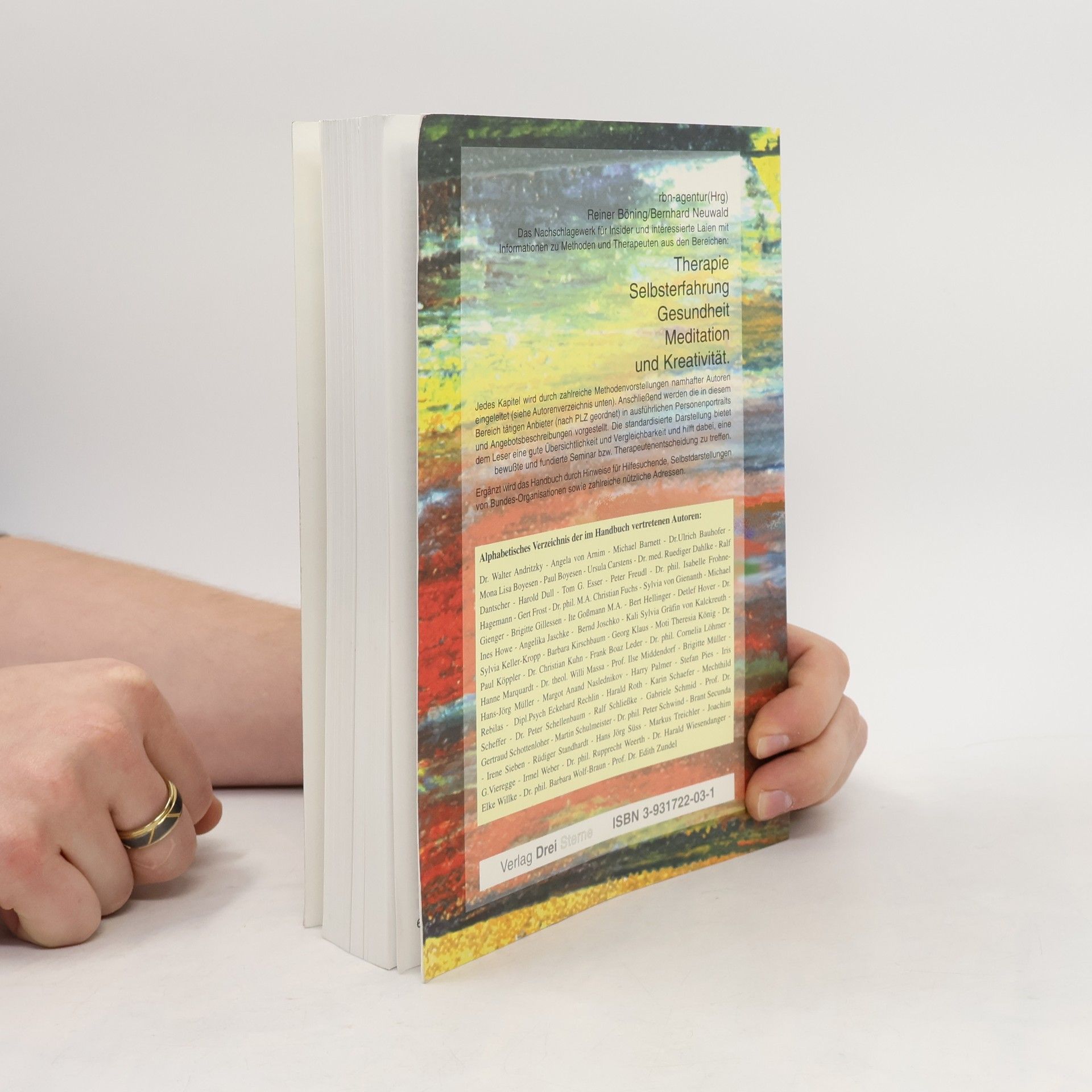 Reiner Böning Handbuch für ganzheitliche Therapie und Lebenshilfe