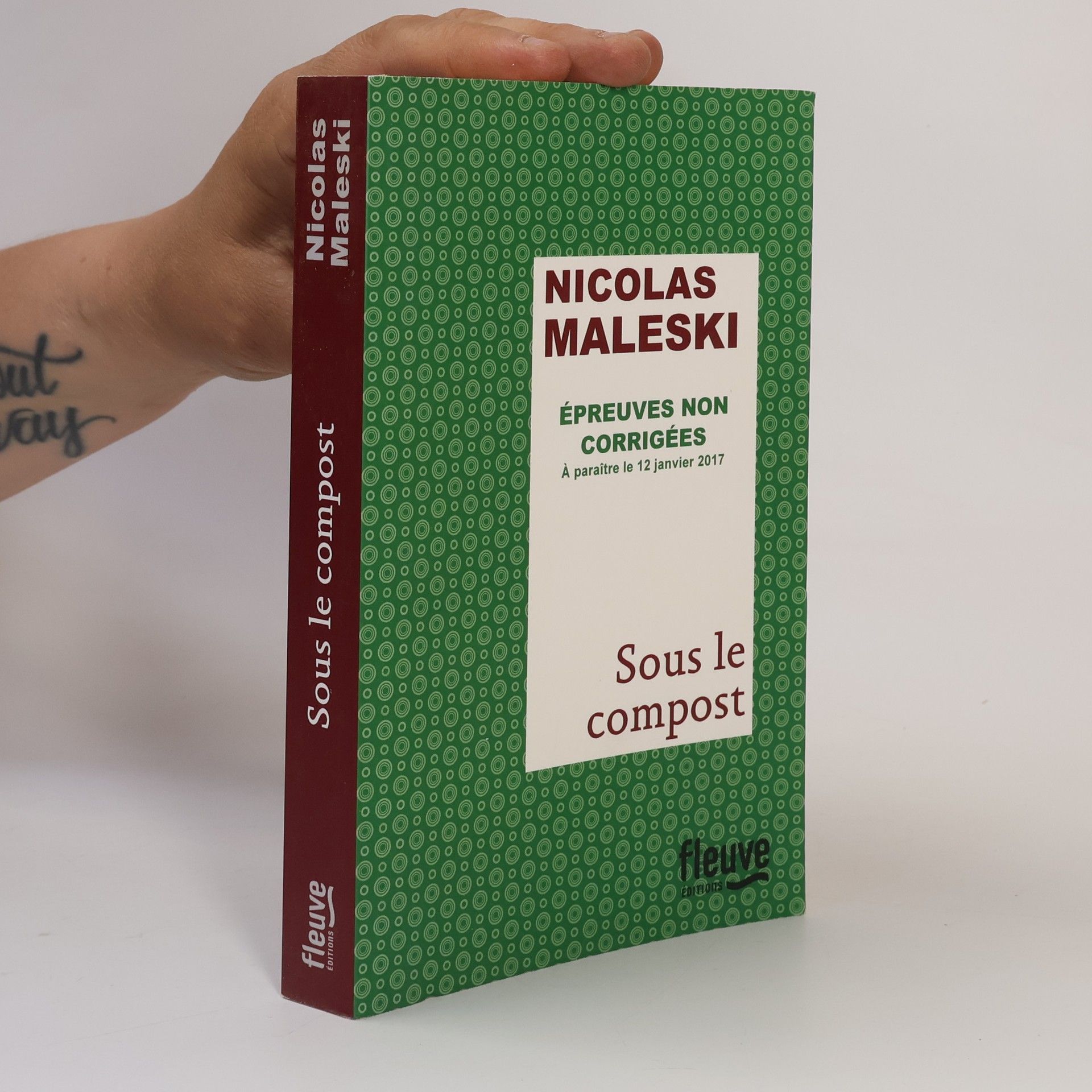 Sous le compost - Épreuves non corrigées - À paraître le 12 janvier 2017