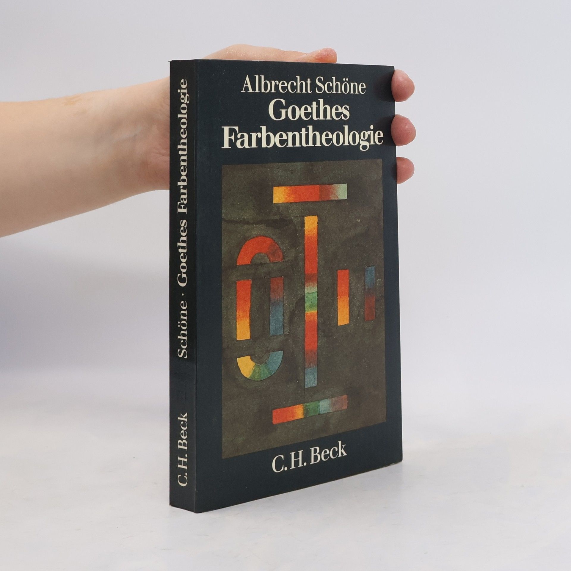 Albrecht Schöne Goethes Farbentheologie