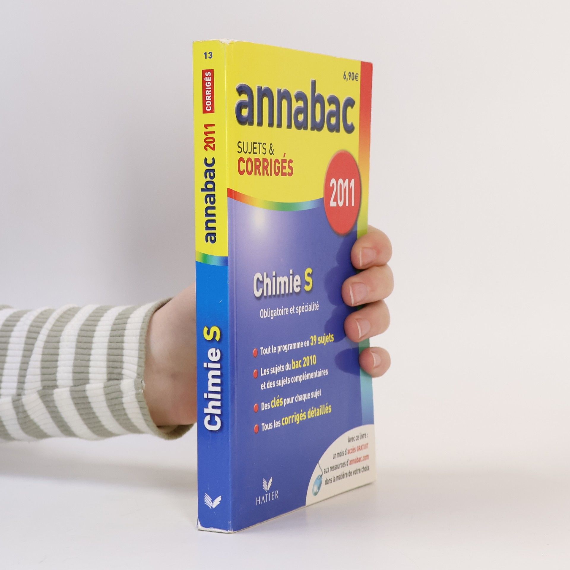 Olivier Bouvry Chimie S, Enseignement obligatoire et de spécialité