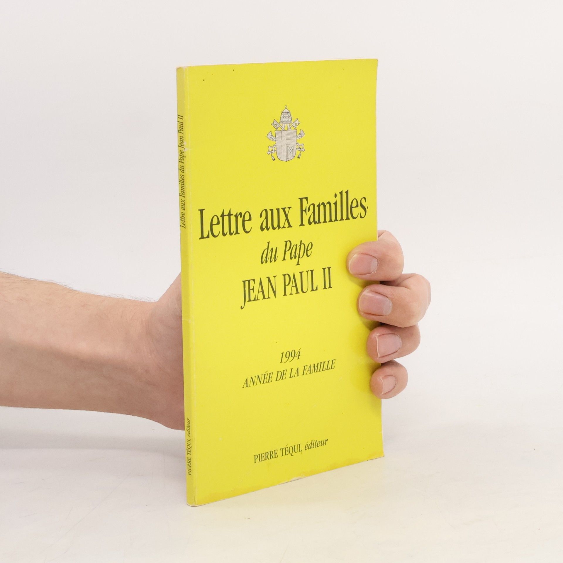 Pope John Paul II. Lettre aux familles