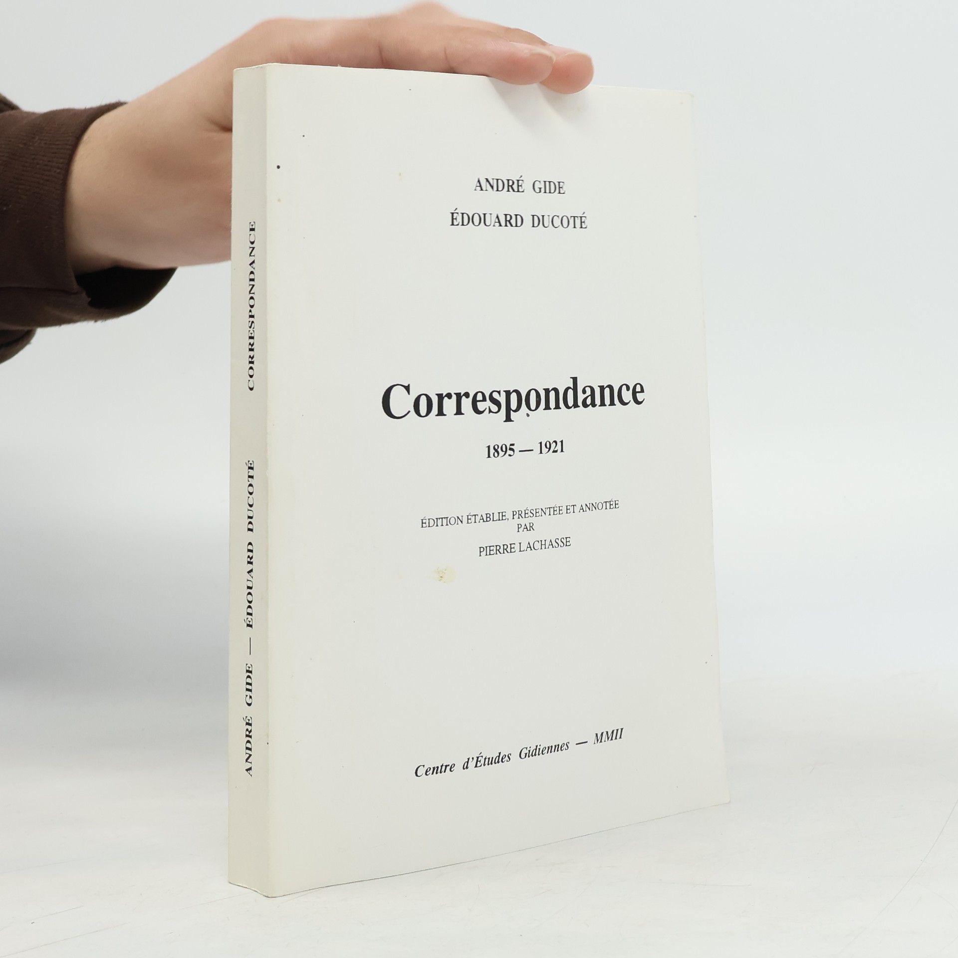 Édouard Ducoté Correspondance, 1895–1921