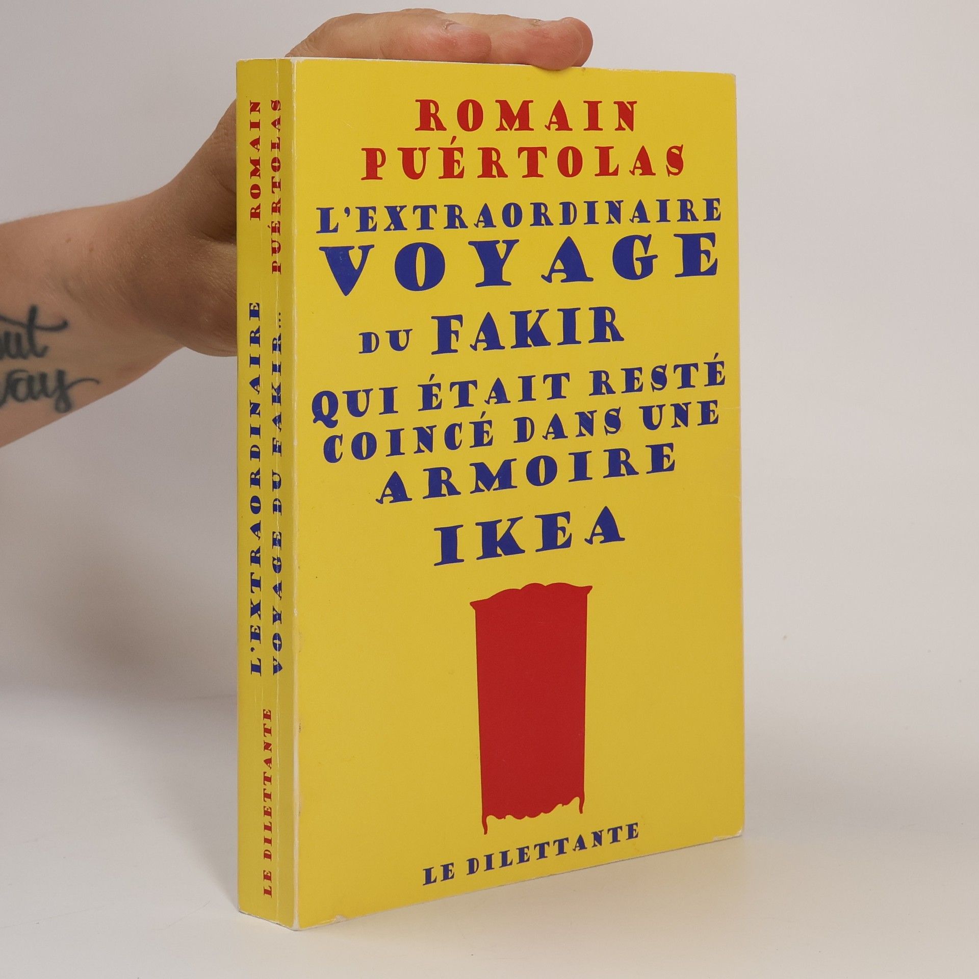 Romain Puértolas L'extraordinaire voyage du fakir qui était resté coincé dans une armoire Ikea. Die unglaubliche Reise des Fakirs, der in einem I