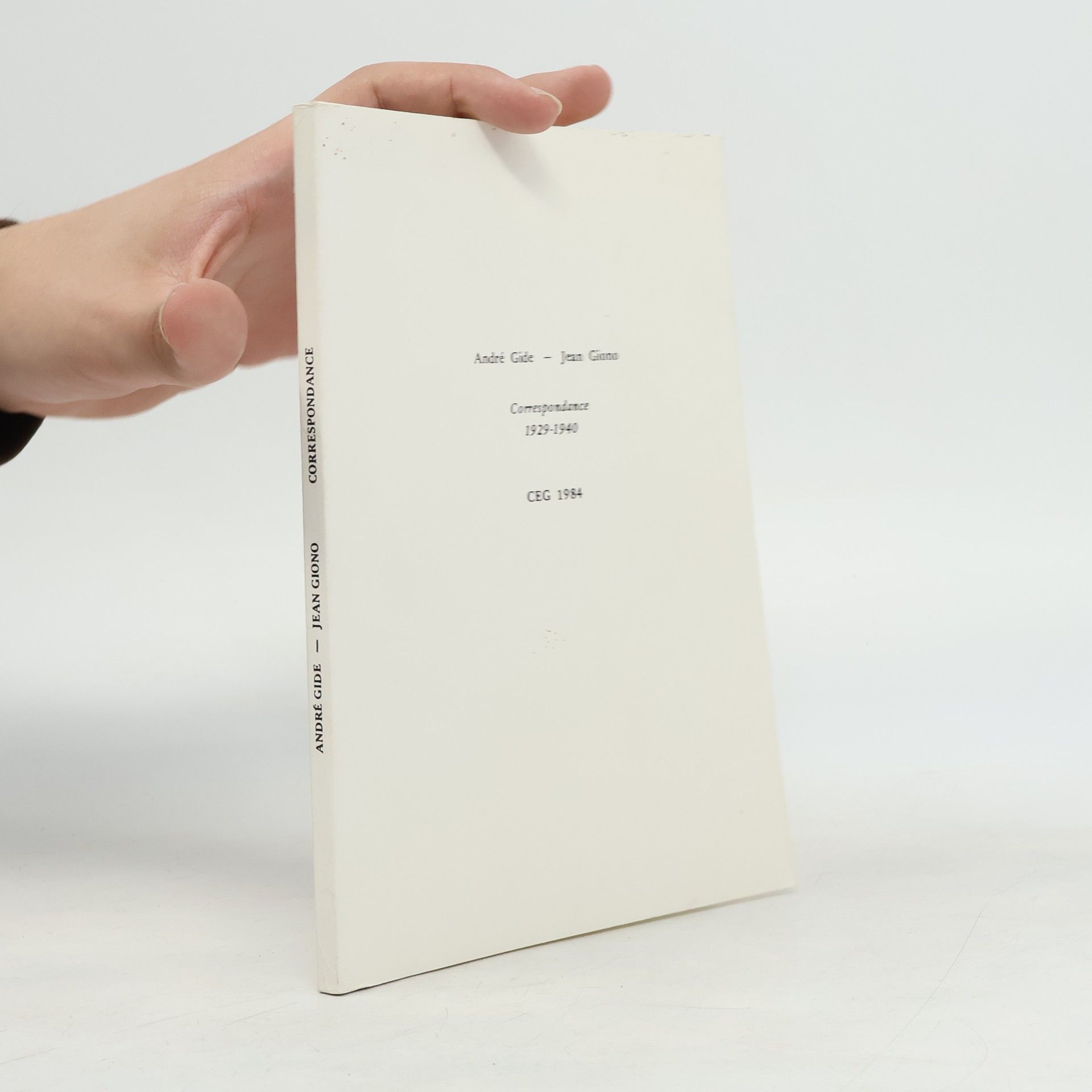 AA.VV. Correspondance 1929-1940