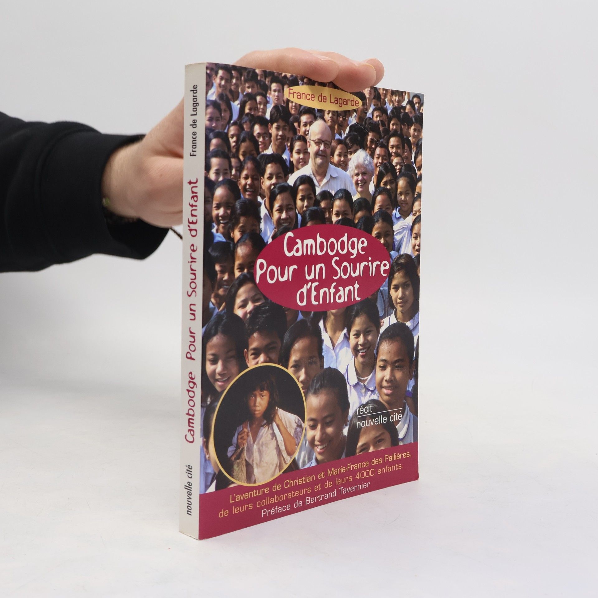 France de Lagarde Cambodge, pour un sourire d'enfant