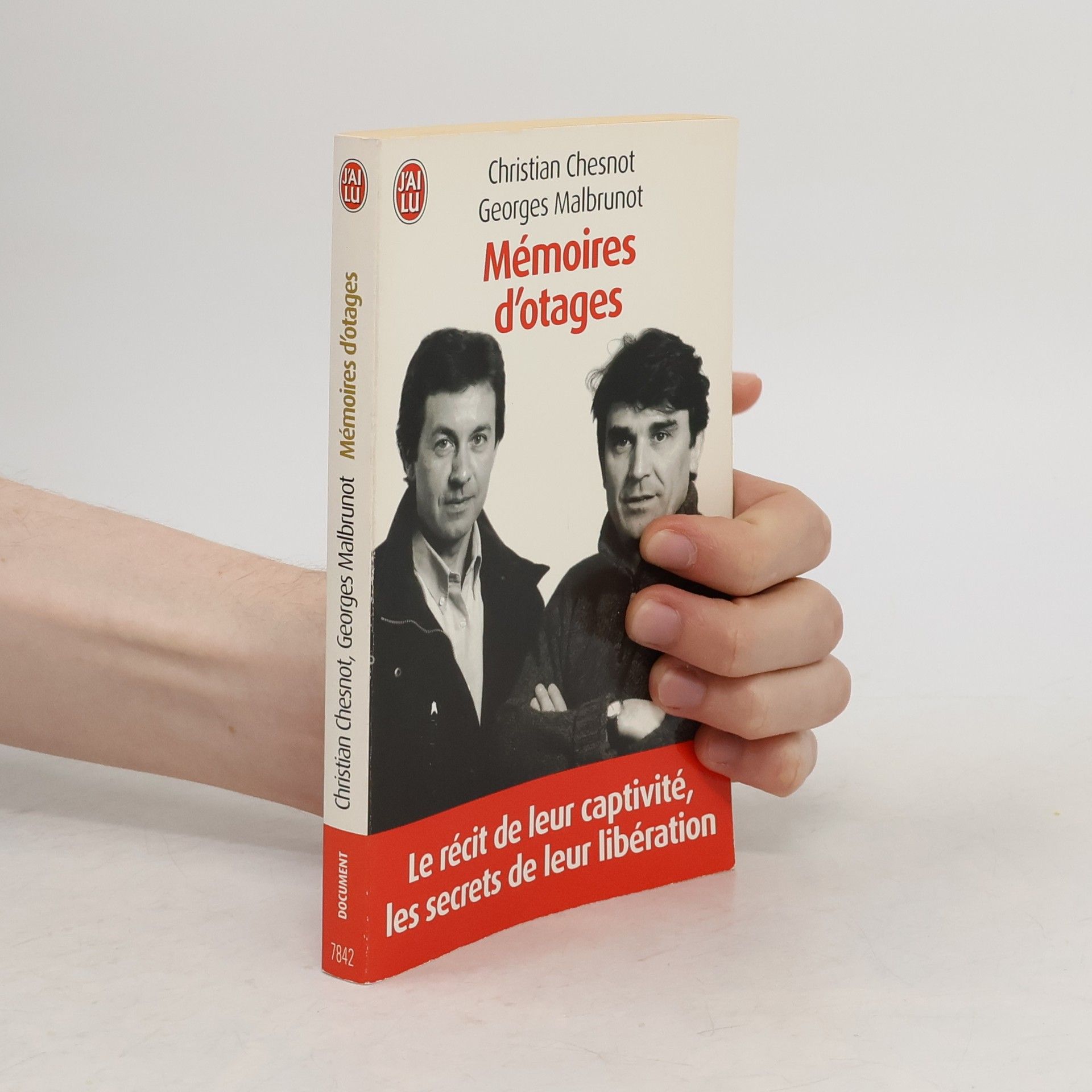 Georges Malbrunot Mémoires d'otages