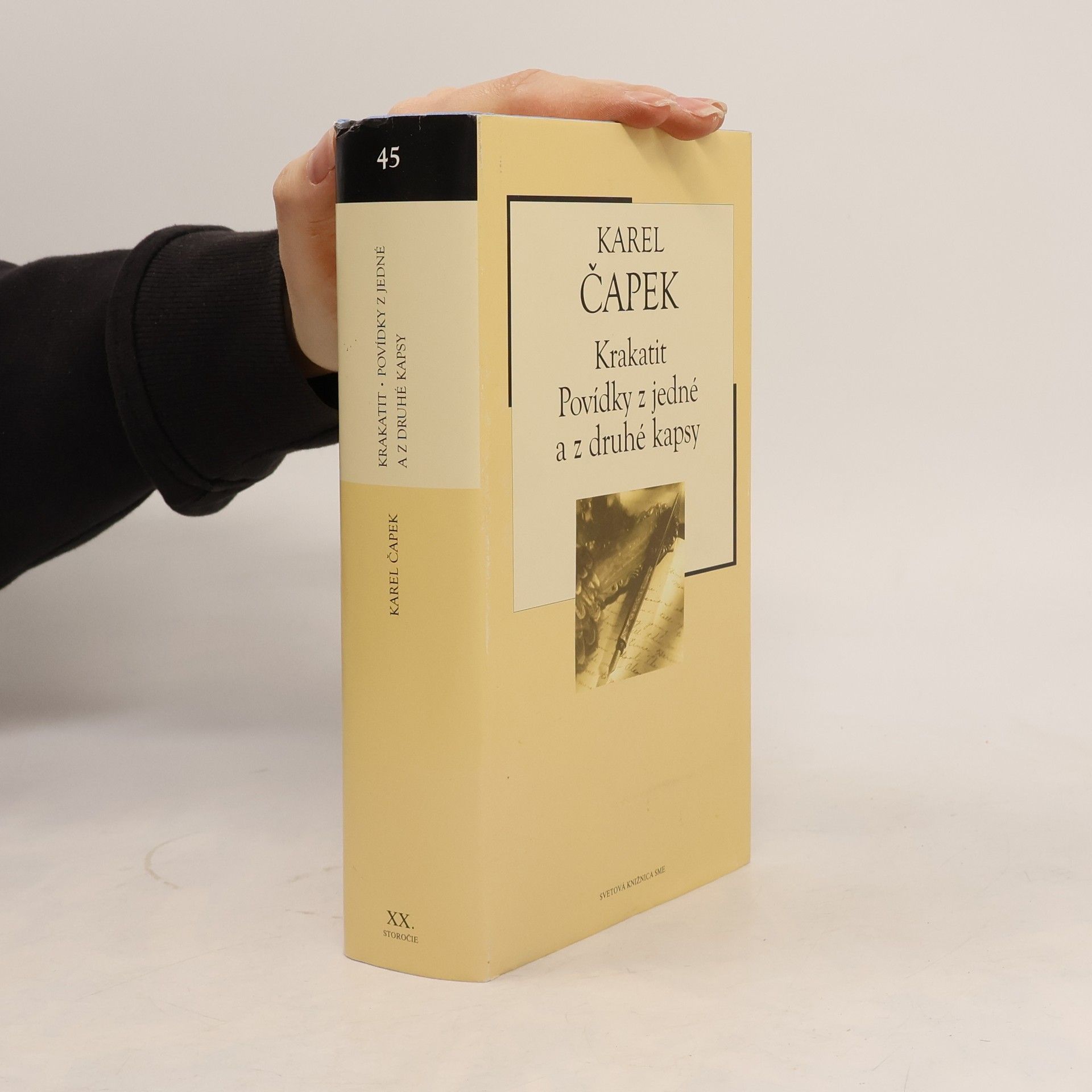 Karel Čapek Krakatit. Povídky z jedné a z druhé kapsy