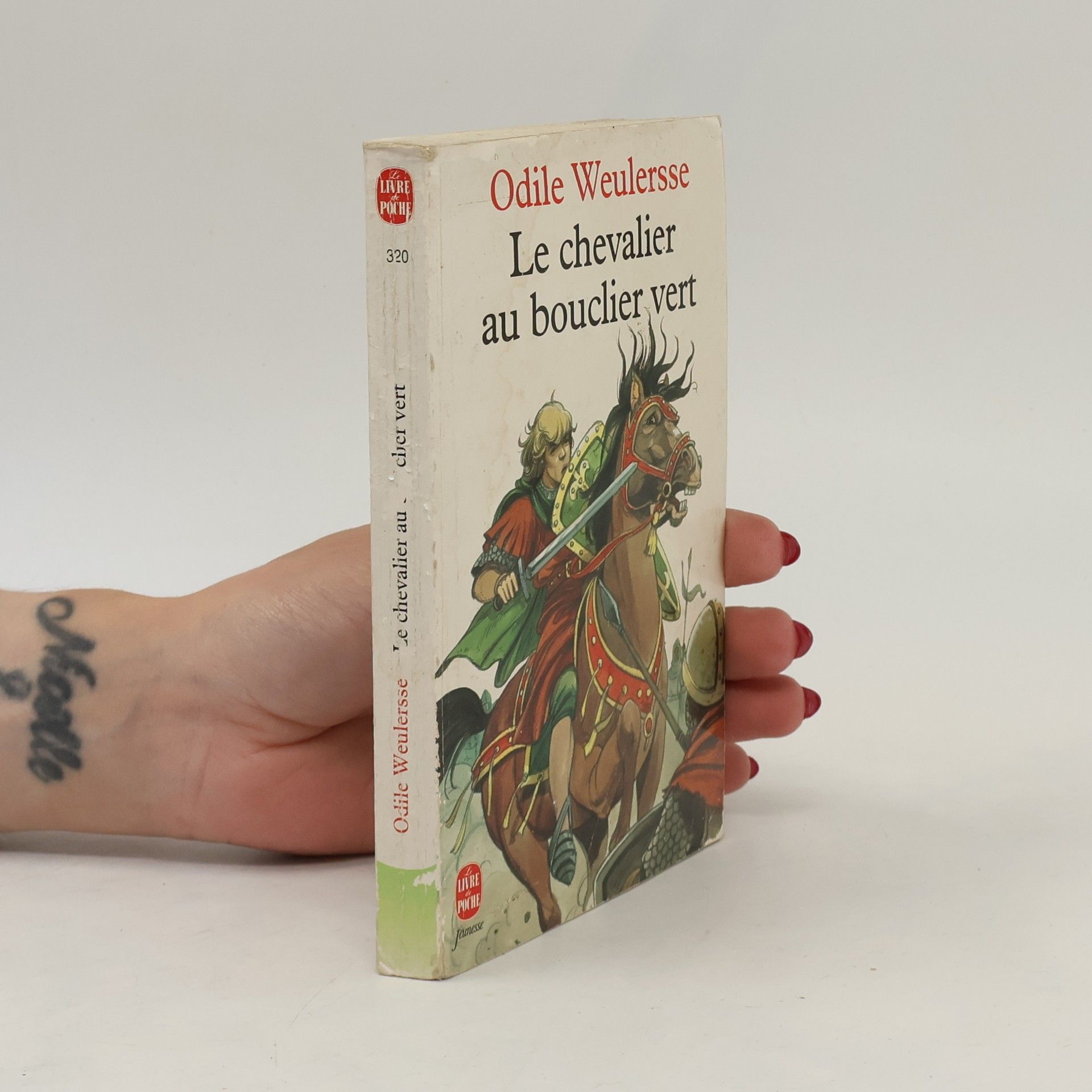Odile Weulersse Livre de Poche Jeunesse - 320: Le Chevalier au bouclier vert