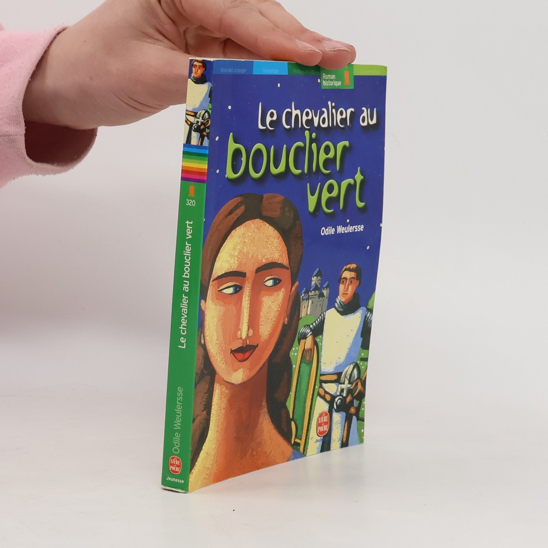 Odile Weulersse Le chevalier au bouclier vert