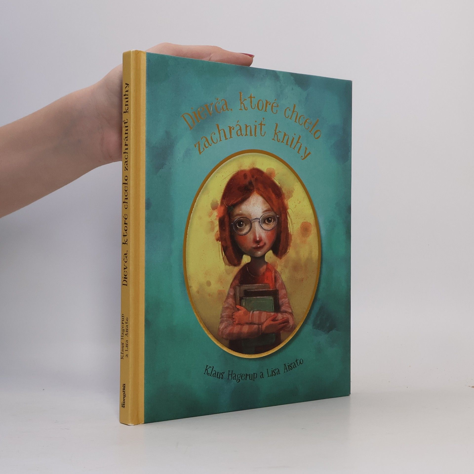 Klaus Hagerup Dievča, ktoré chcelo zachrániť knihy
