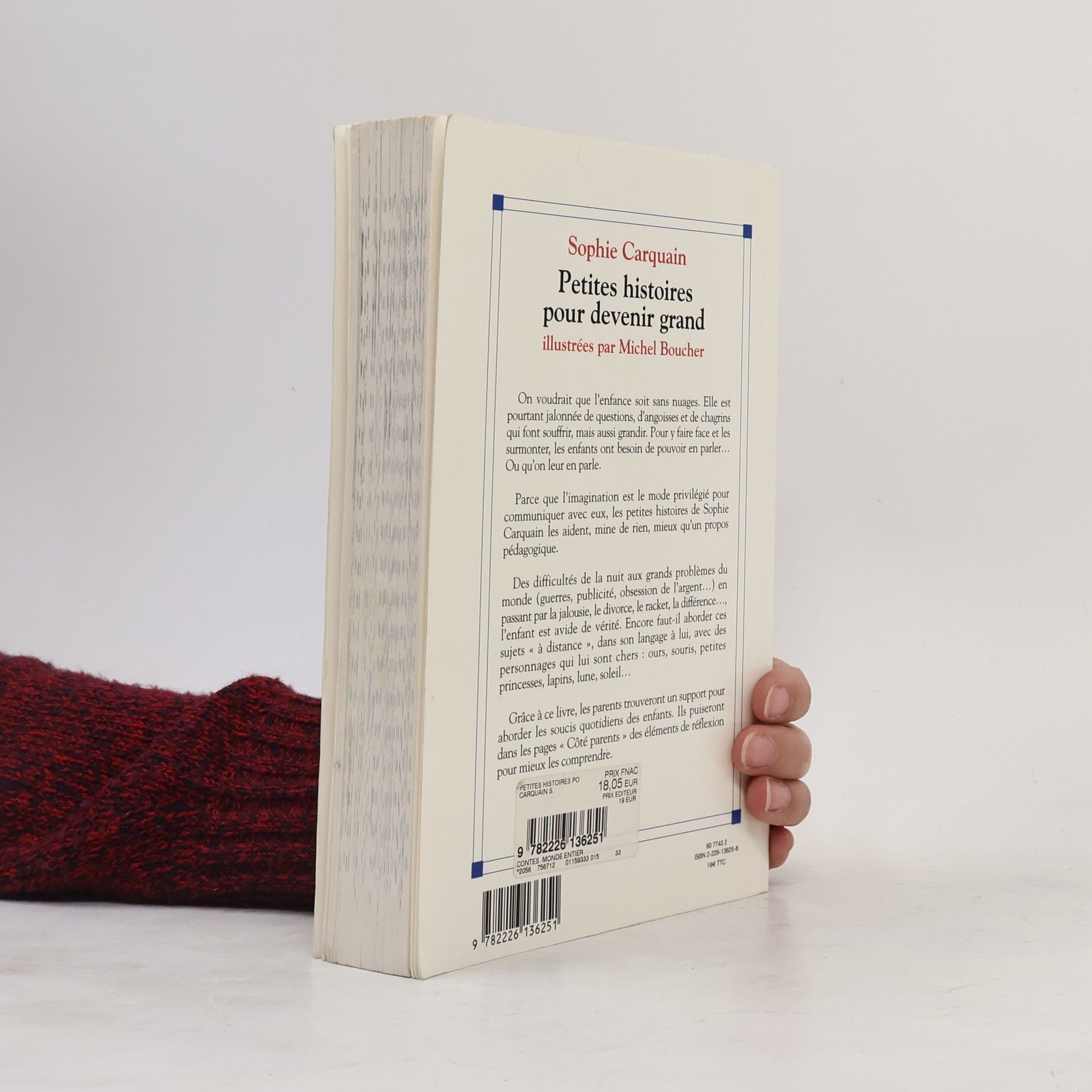 Sophie Carquain Petites histoires pour devenir grand