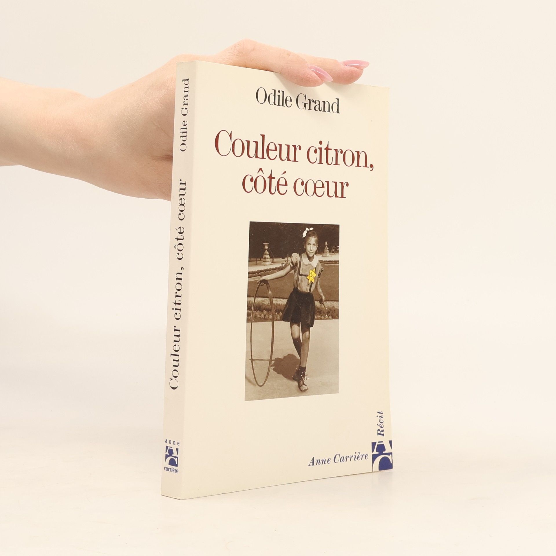 Odile Grand Couleur citron, côté cœur