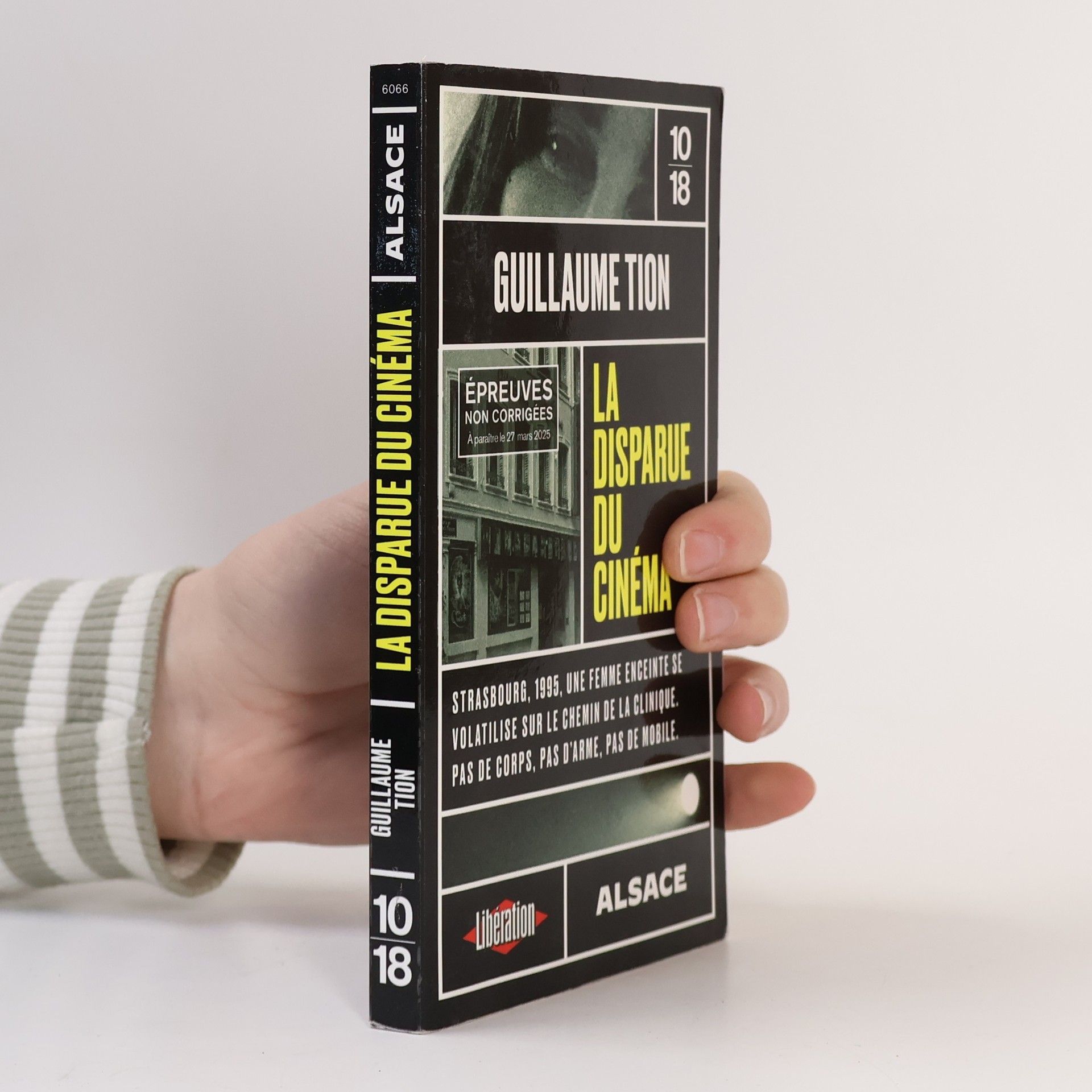 Guillaume Tion La disparue du cinéma