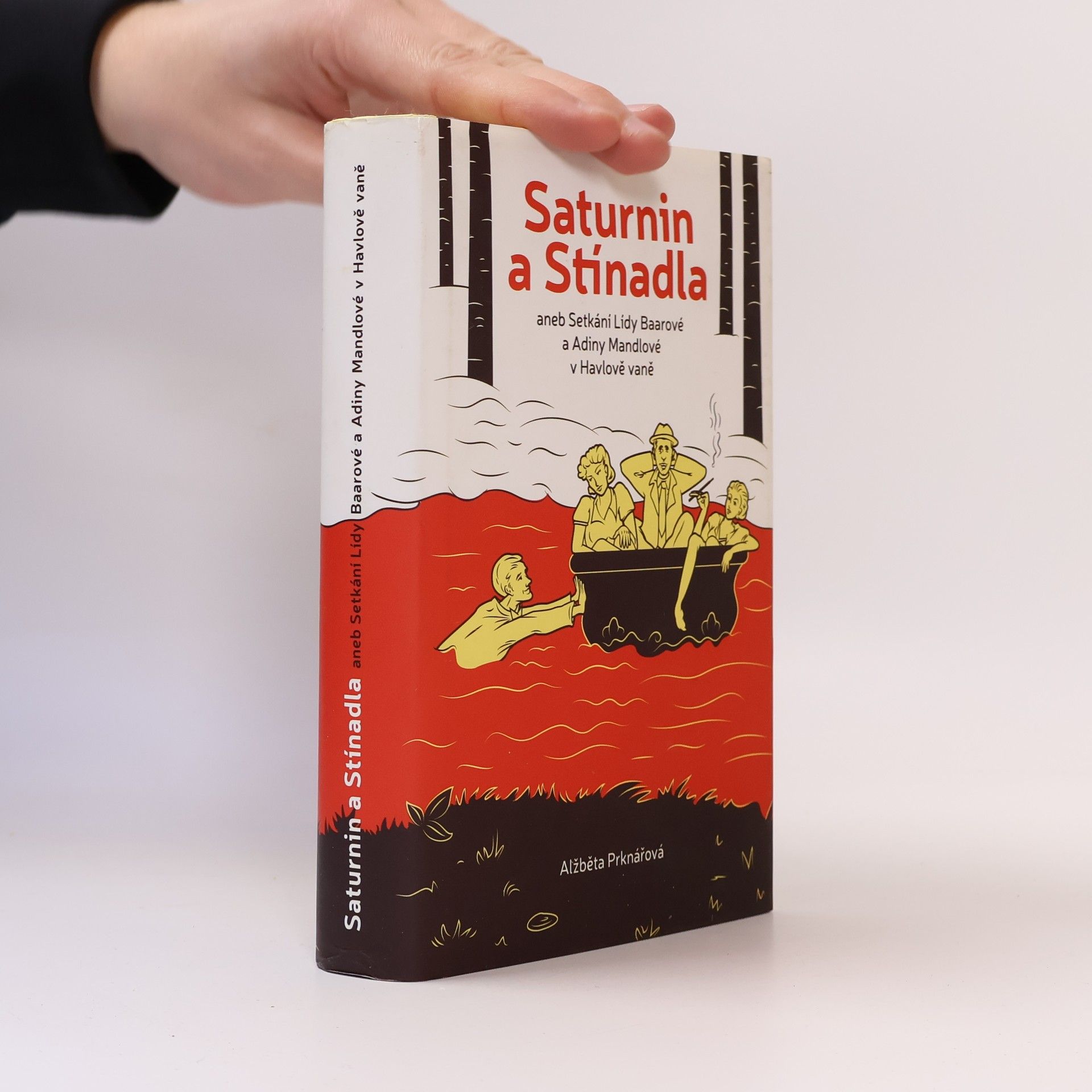 Alžběta Prknářová Saturnin a Stínadla, aneb, Setkání Lídy Baarové a Adiny Mandlové v Havlově vaně