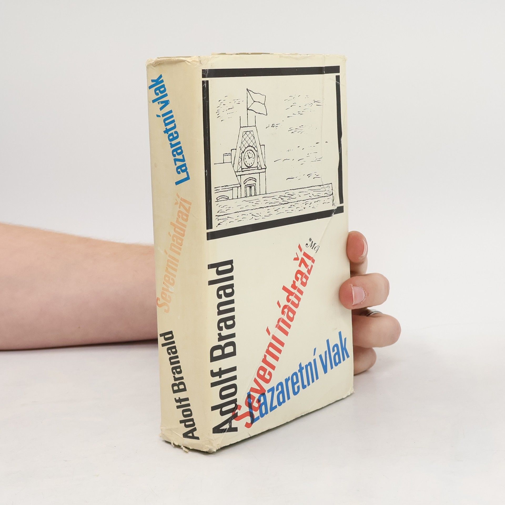 Adolf Branald Severní nádraží. Lazaretní vlak