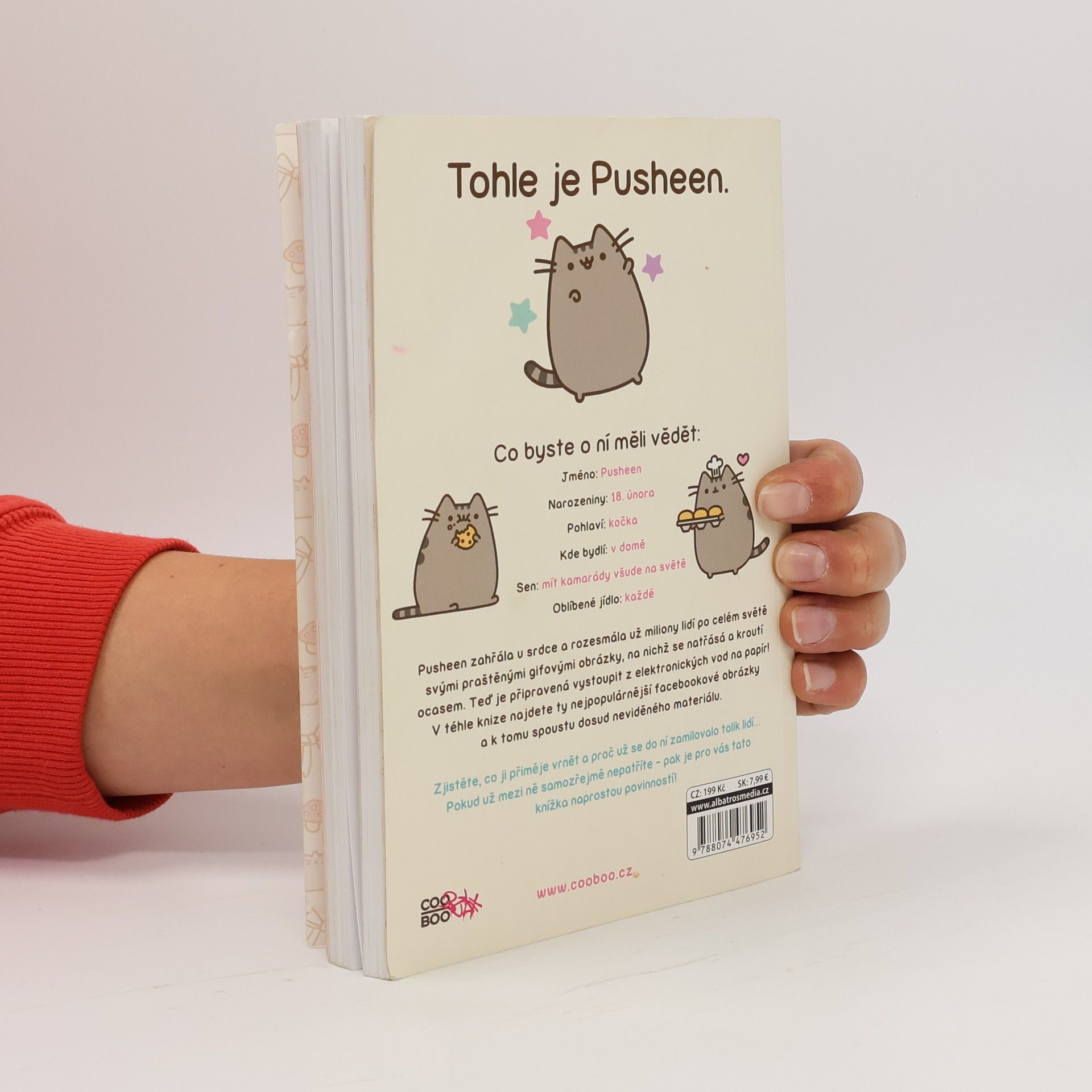 Claire Belton Pusheen. Já, košišta