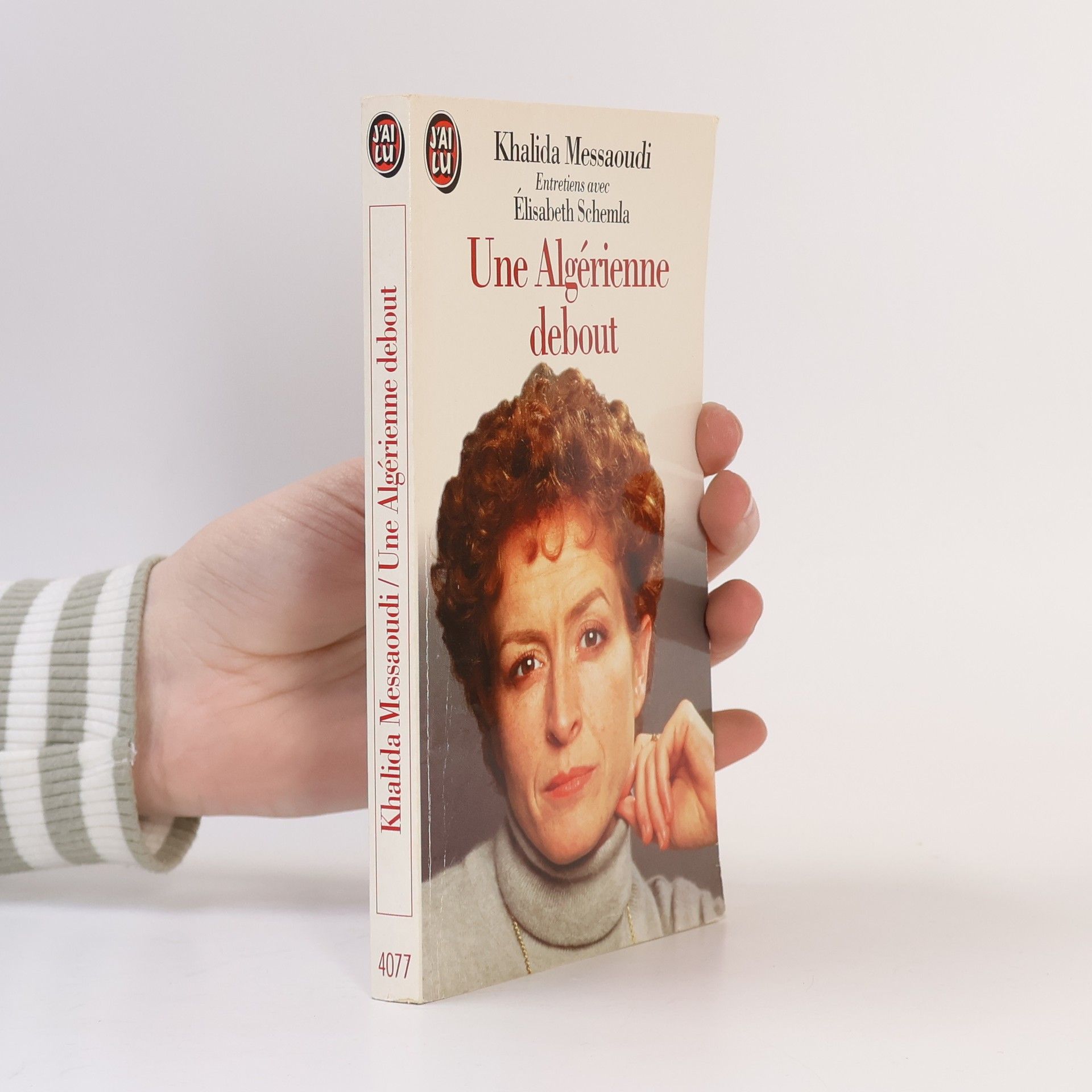 Khalida Messaoudi Une Algérienne debout