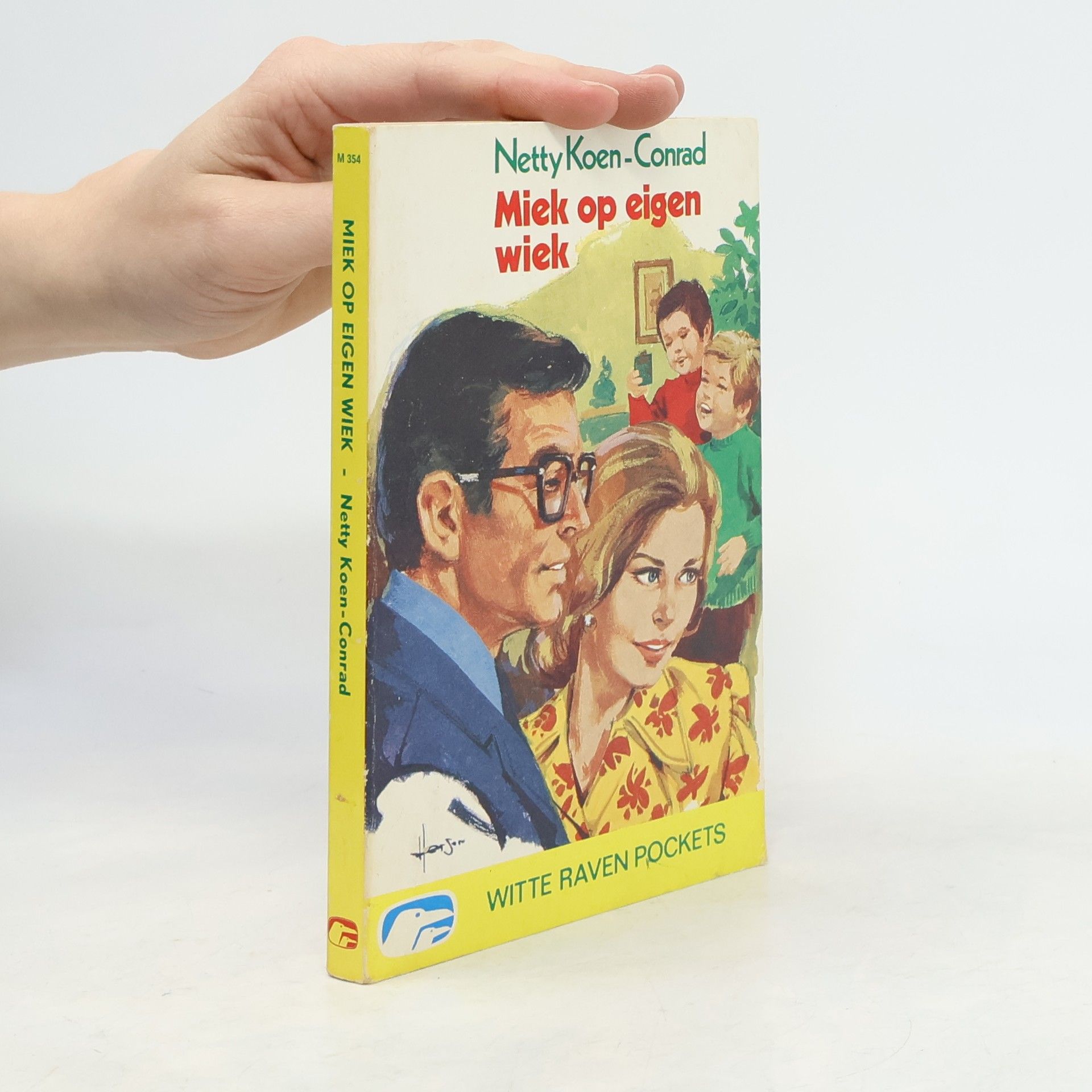 Witte Raven Pockets - M 354: Miek op eigen wiek