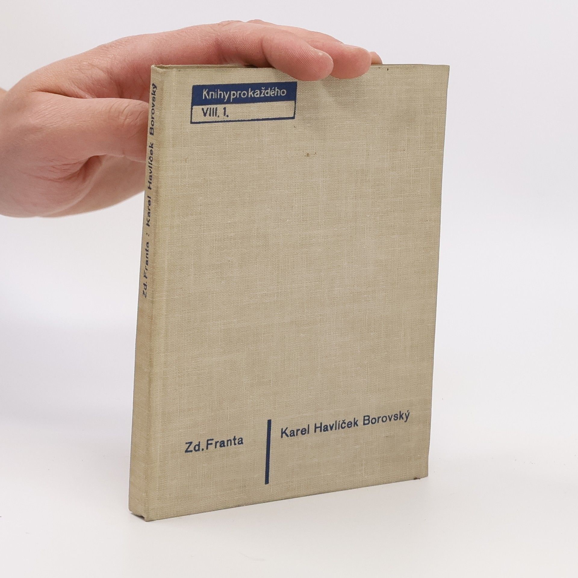 Karel Havlíček Borovský Poučení občanům : výbor ze spisů Karla Havlíčka Borovského