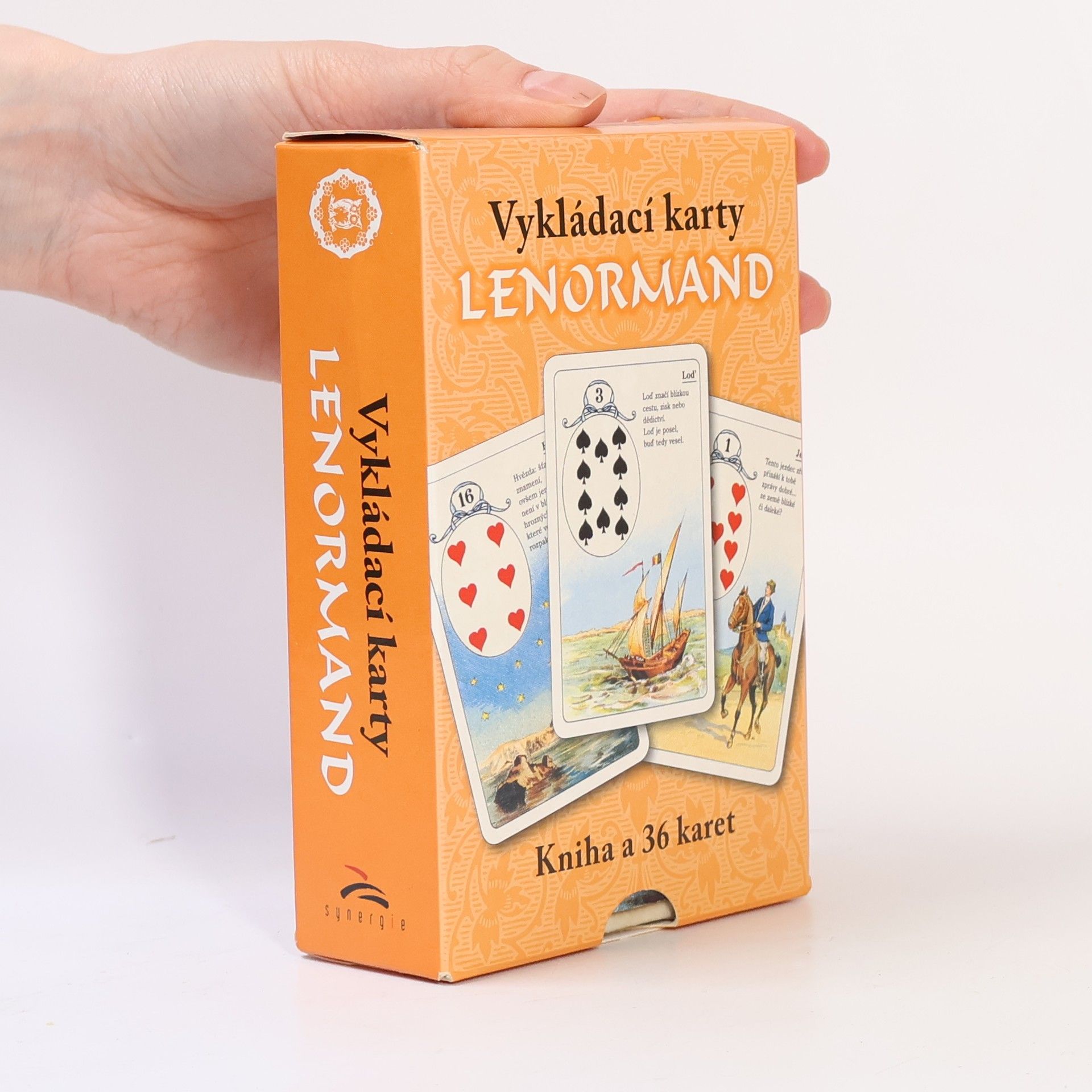 Ilona Hůlová Lenormand vykládací karty (kniha + 36 karet)