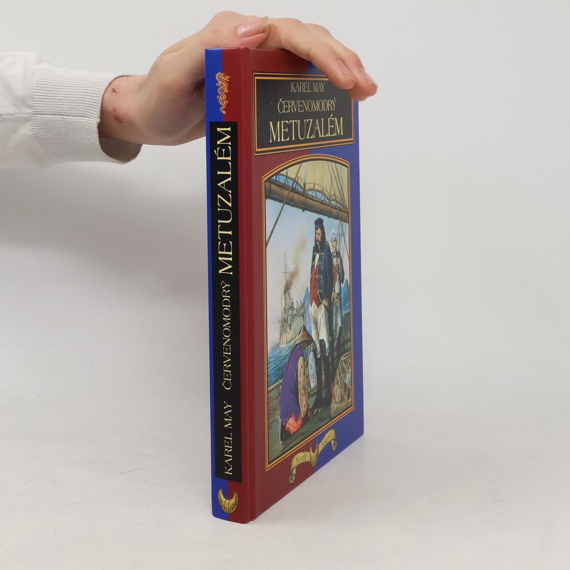 Karl May Červenomodrý Matuzalem