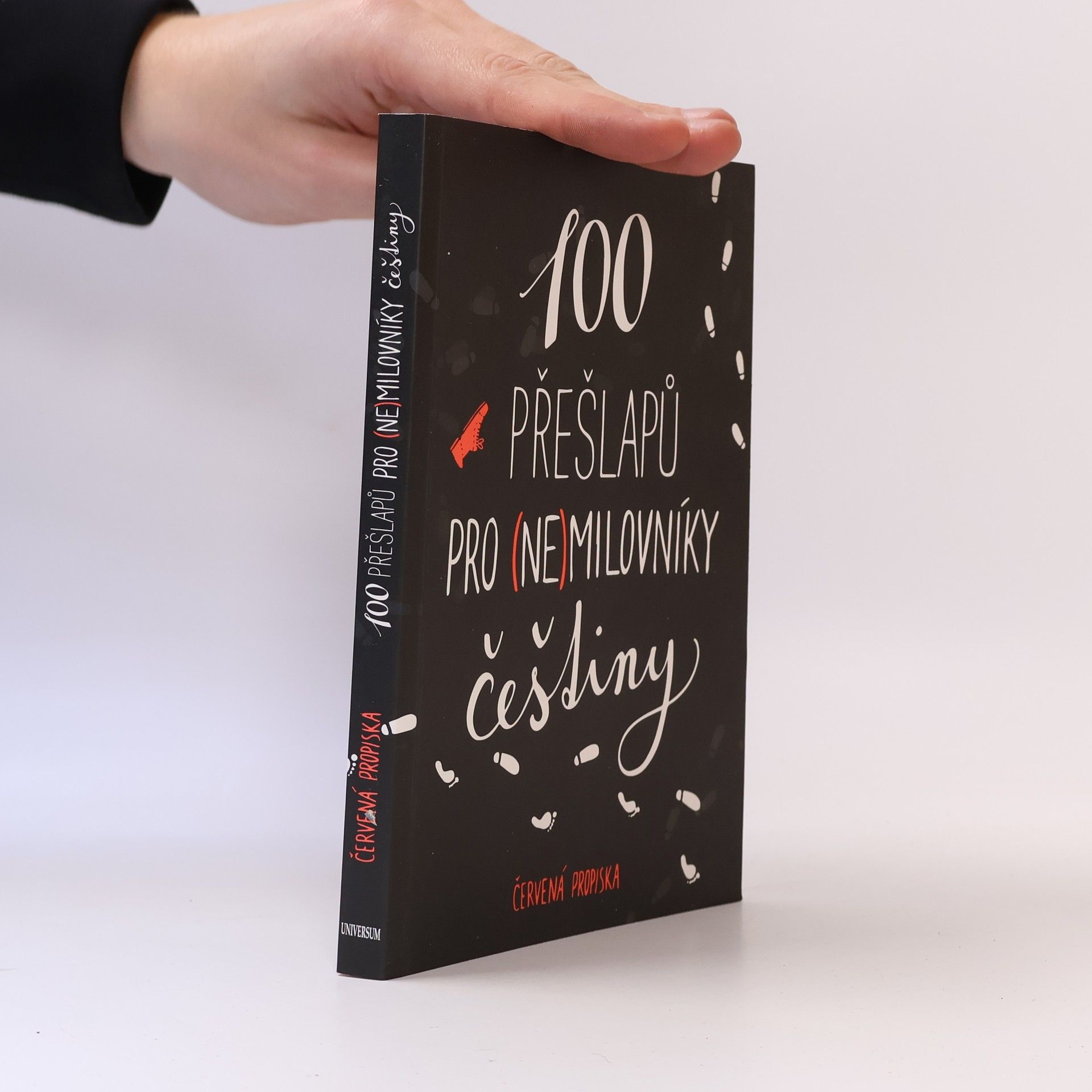 Červená propiska 100 přešlapů pro (ne)milovníky češtiny