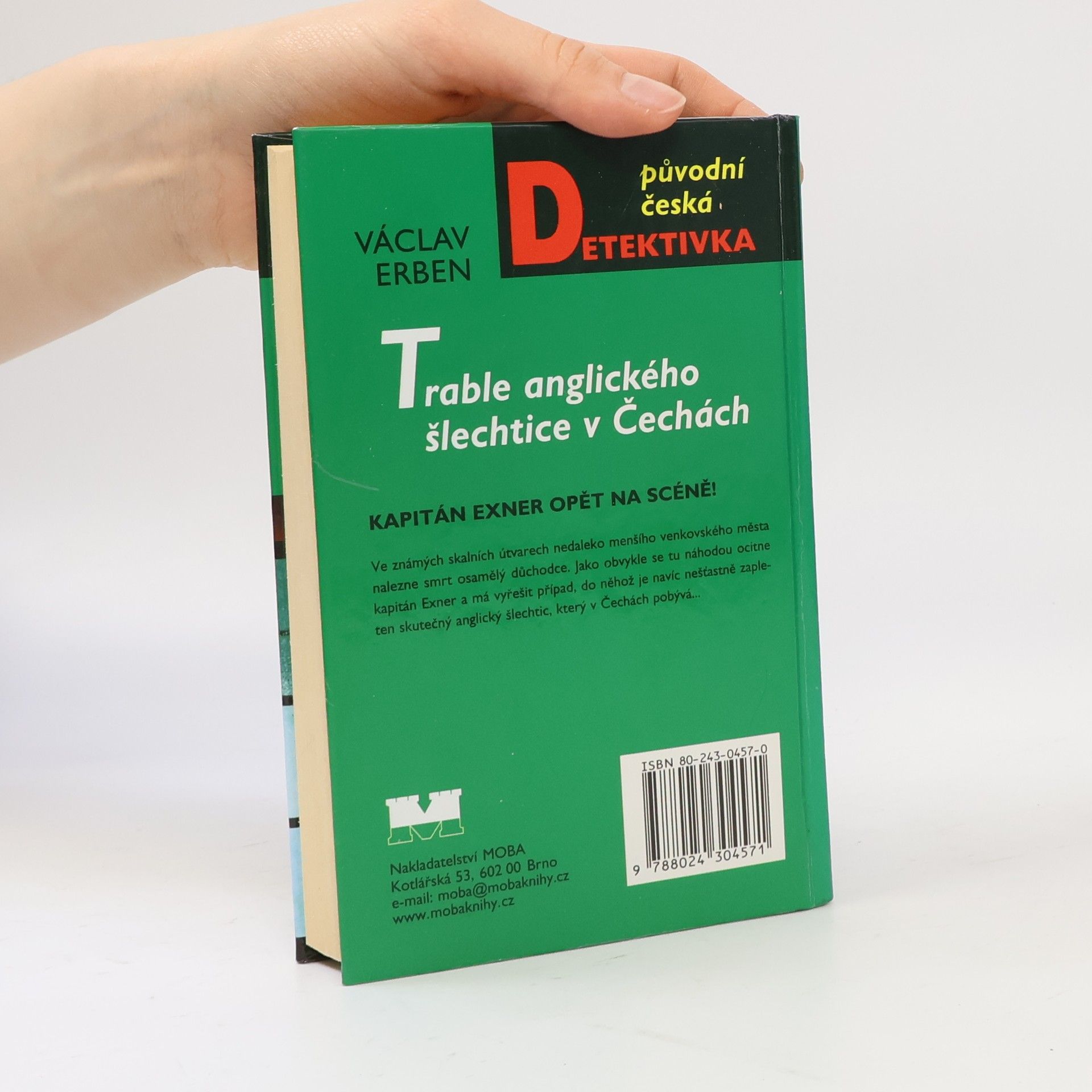 Václav Erben Trable anglického šlechtice v Čechách