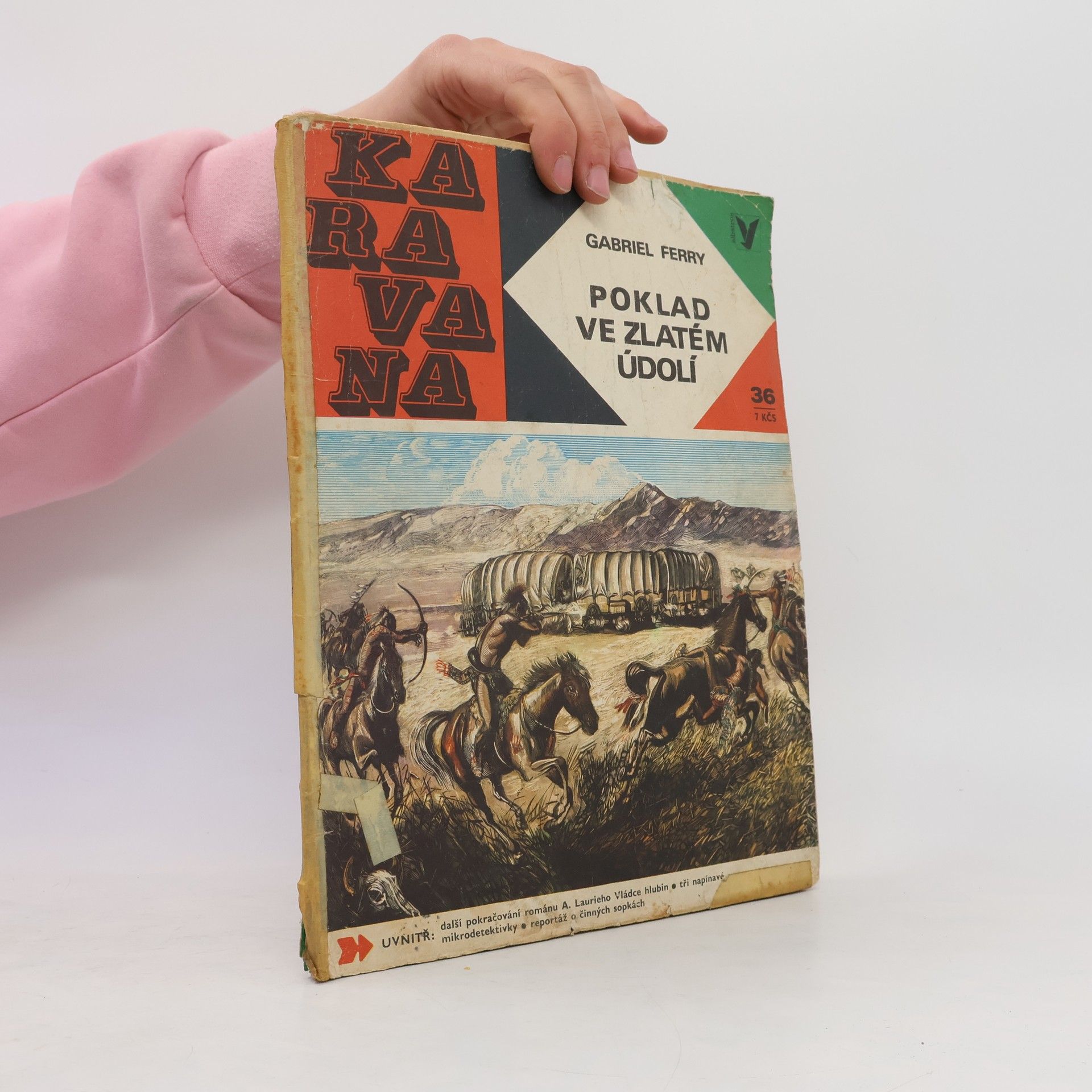 Gabriel Ferry Karavana č. 36 - Poklad ve Zlatém údolí