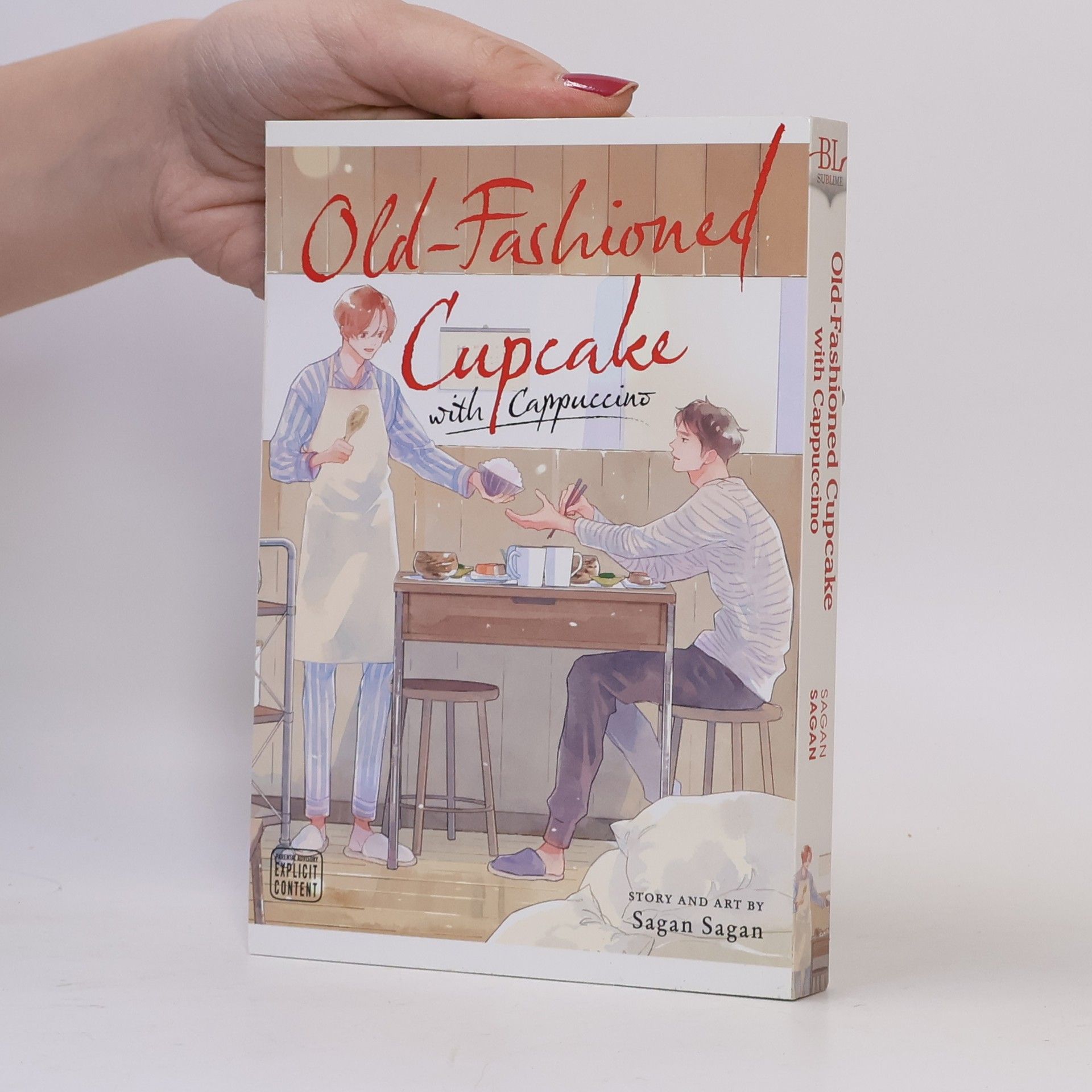 Sagan Sagan Old-Fashioned Cupcake with Cappuccino