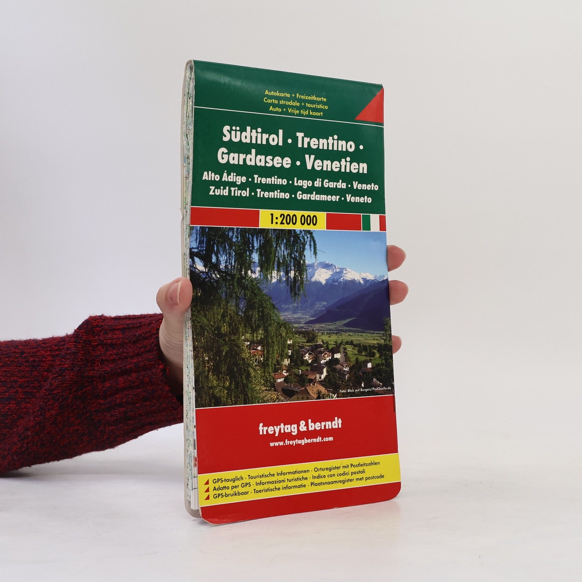 Various authors freytag & berndt Auto + Freizeitkarten: Südtirol - Trentino - Gardasee - Venetien, Autokarte 1:200.000