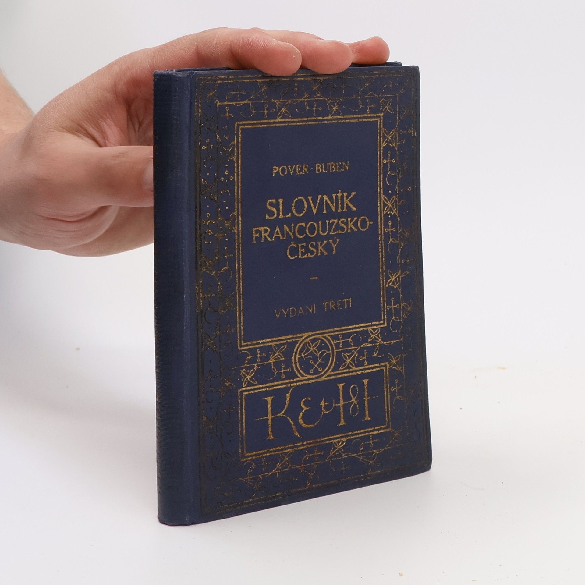 Jaroslav Pover  Slovník francouzsko-český