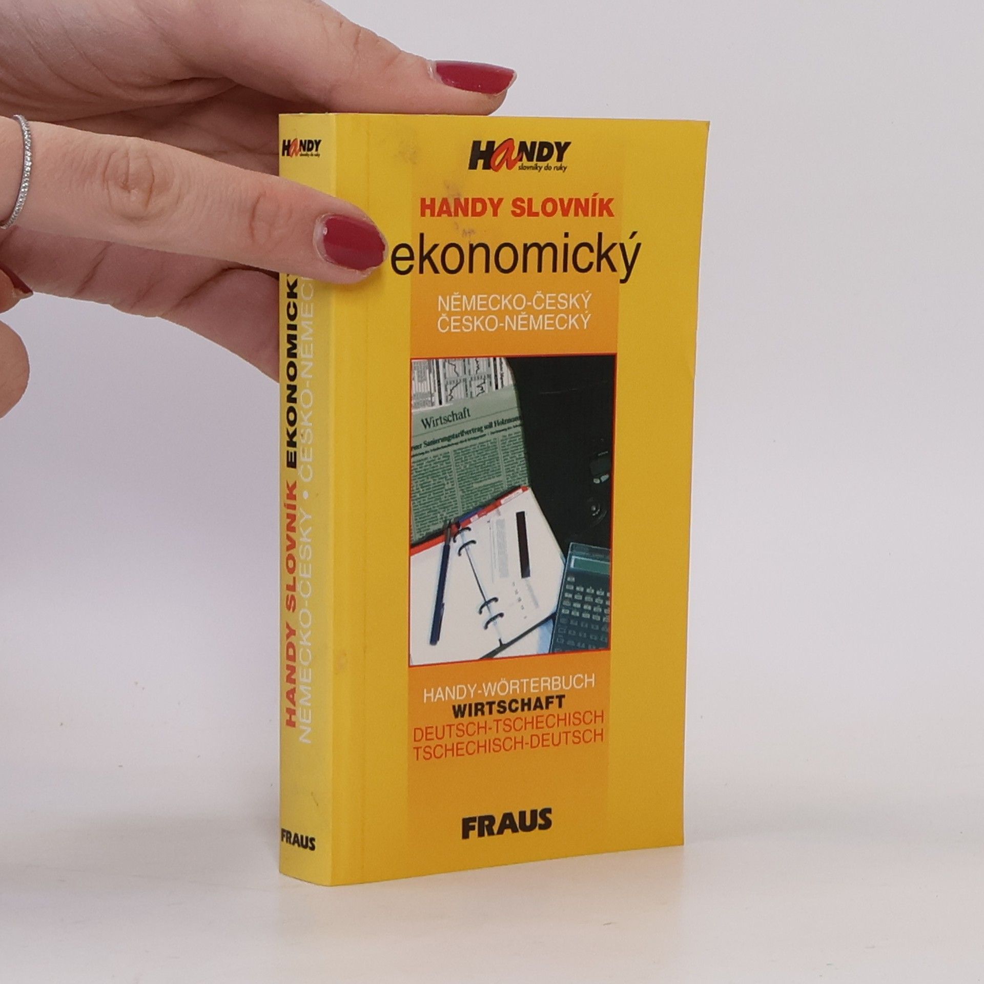 Pavel Vlach Handy slovník ekonomický německo-český, česko-německý : Handy-Wörterbuch Wirtschaft Deutsch-Tschechisch, Tschechisch-Deutsch