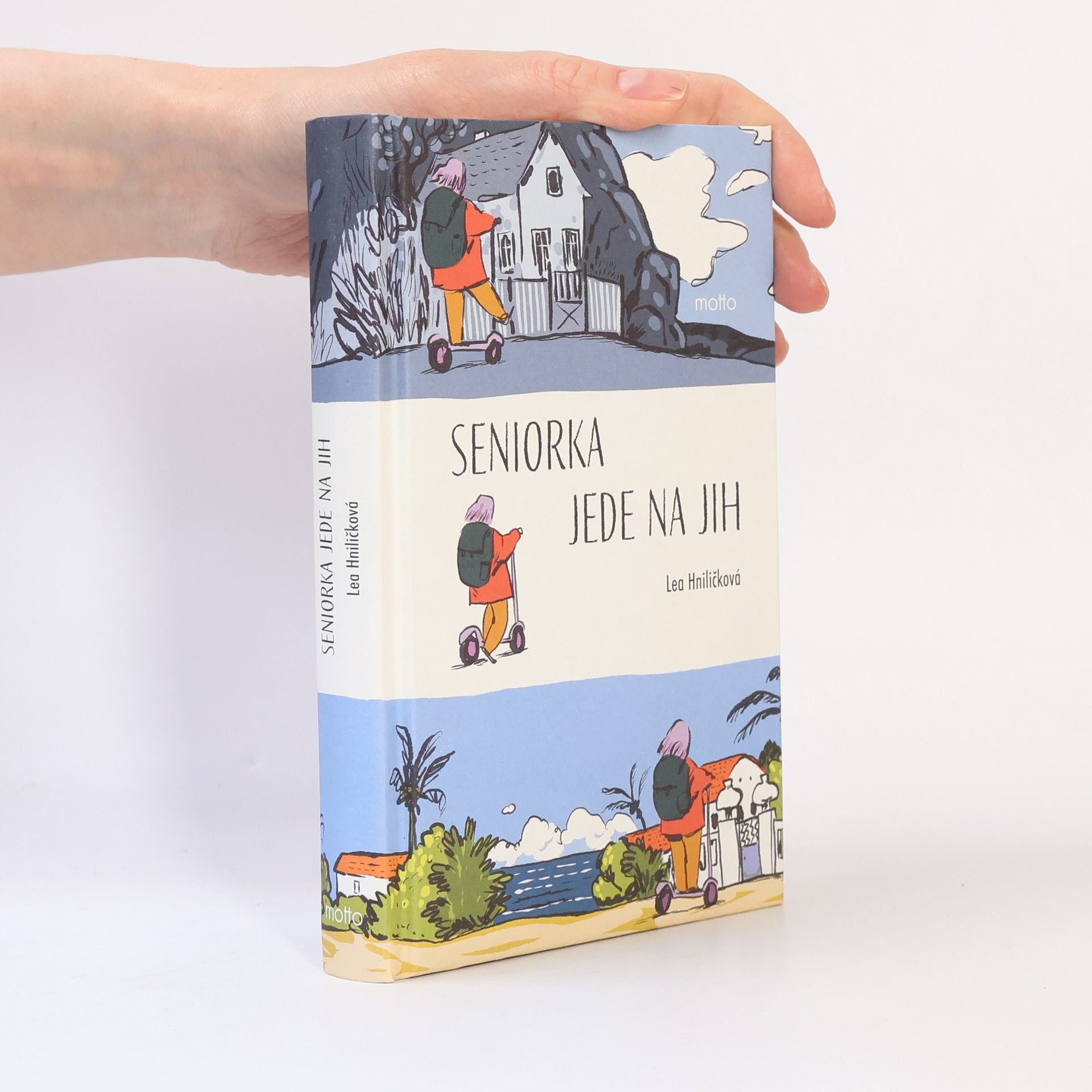 Lea Hniličková Seniorka jede na jih