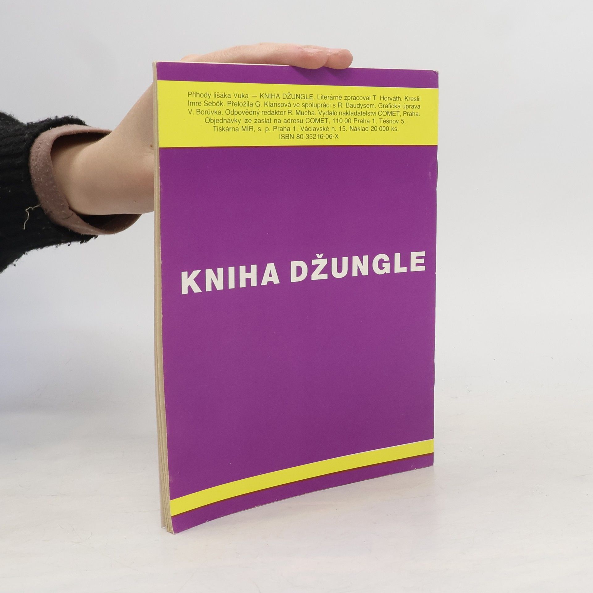 Imre Sebok Kniha džungle, Mauglího dobrodružství, Příhody lišáka Vuka