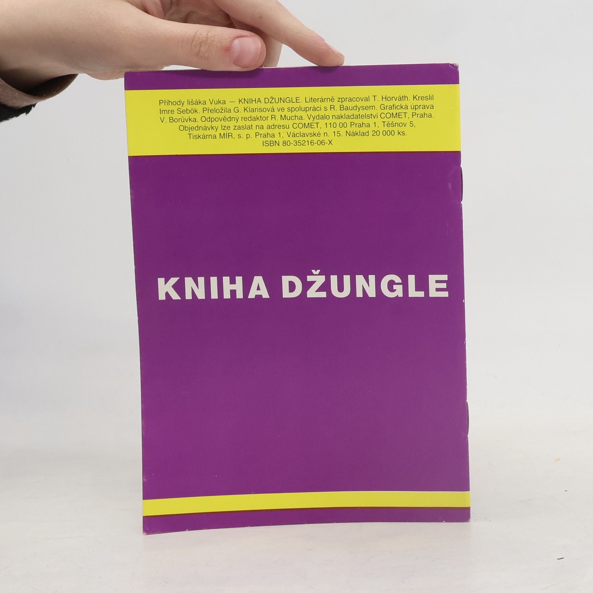 Imre Sebok Kniha džungle, Mauglího dobrodružství, Příhody lišáka Vuka