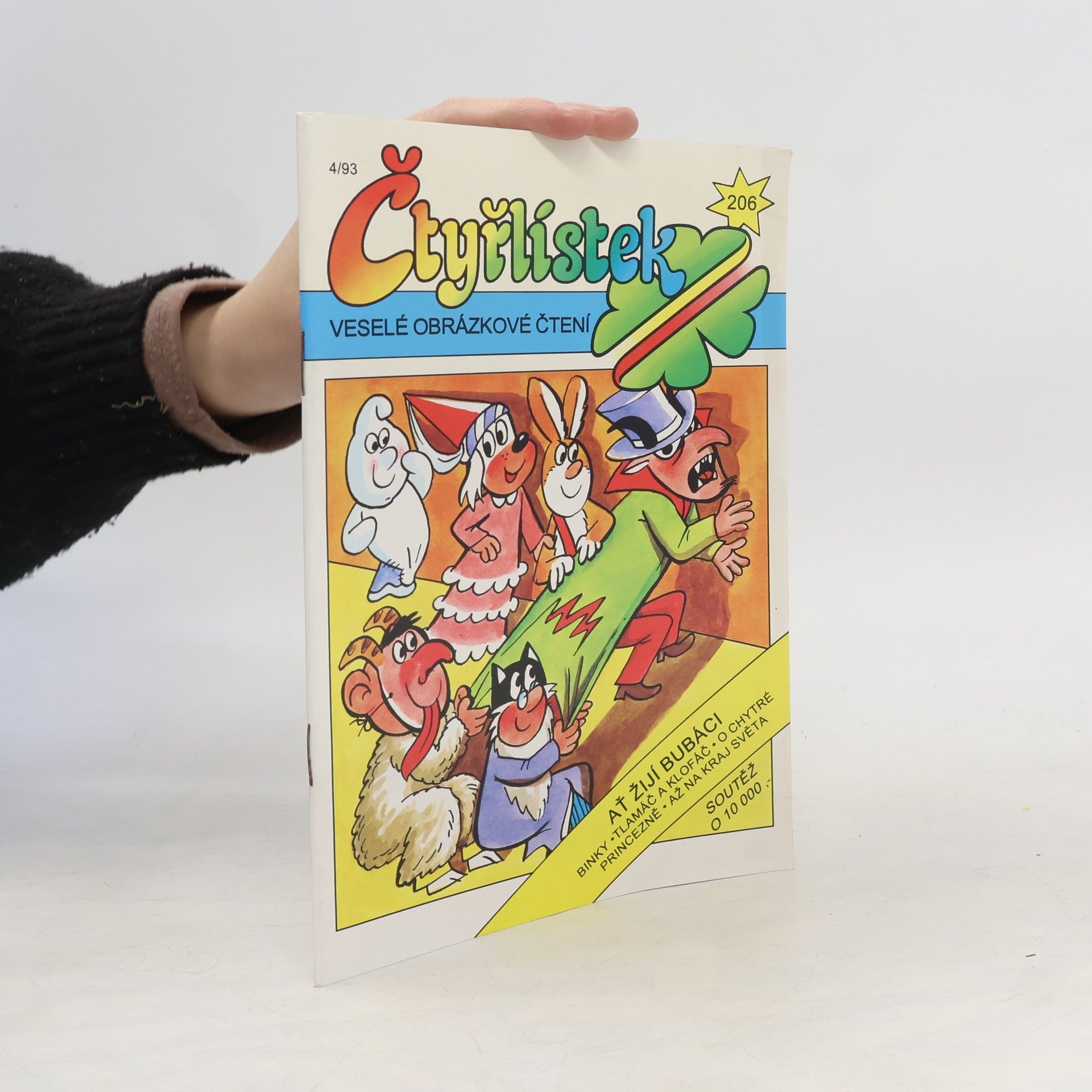 Kolektiv autorů Čtyřlístek 206. 4/1993