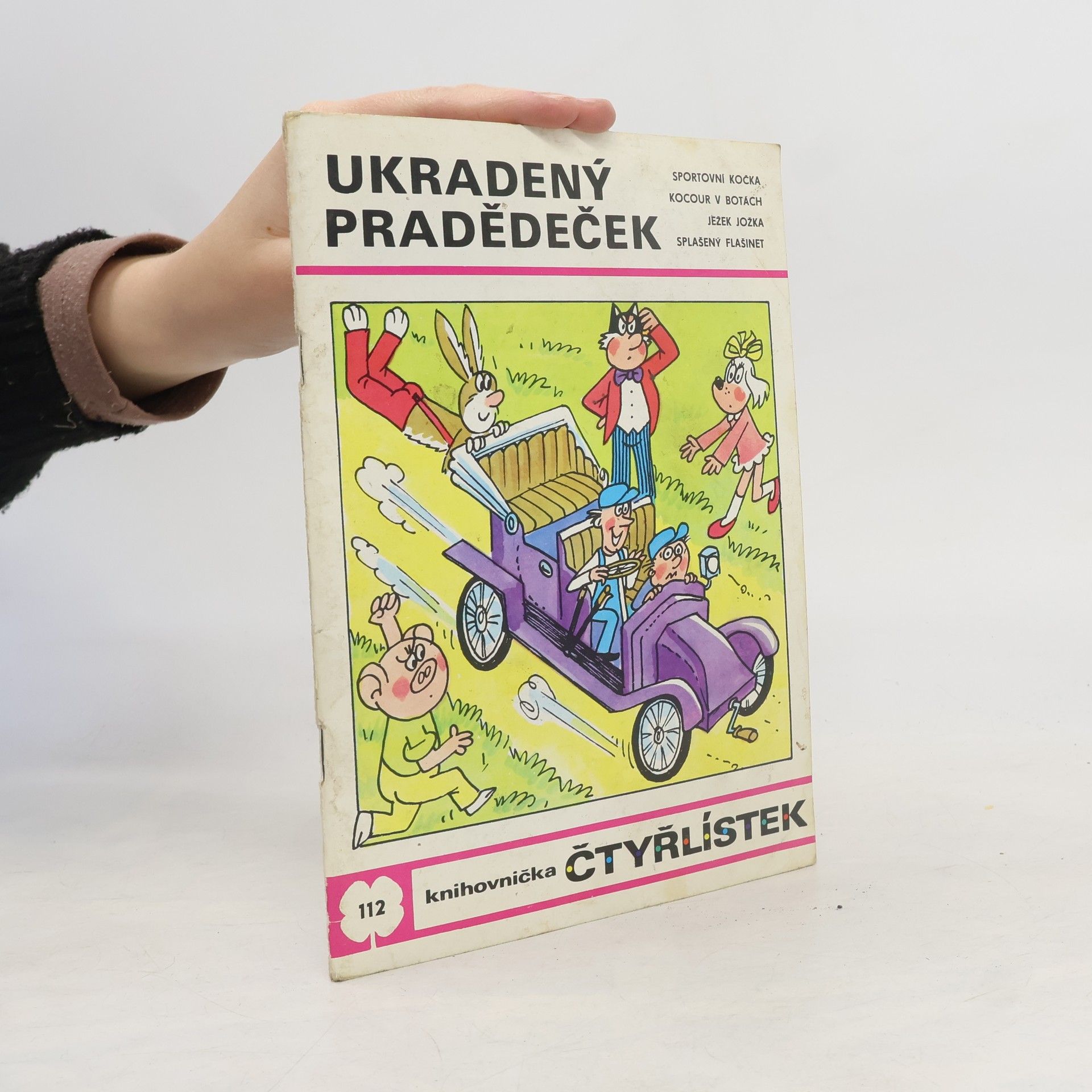Jaroslav Němeček Čtyřlístek 112. Ukradený pradědeček