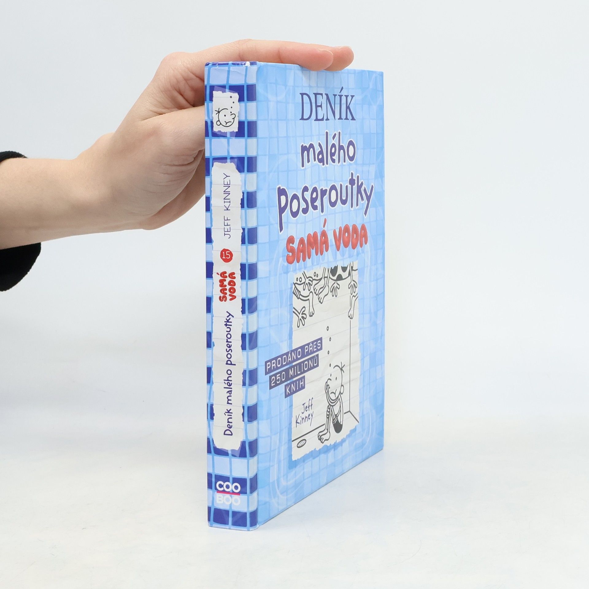 Jeff Kinney Deník malého poseroutky 15. Samá voda