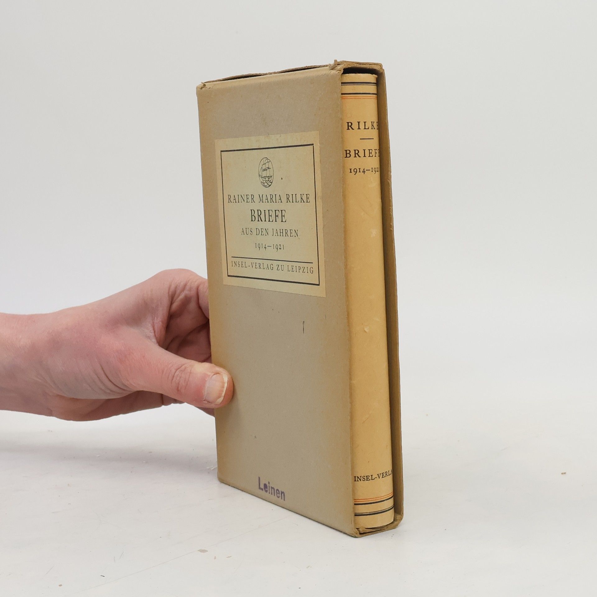 Rainer Maria Rilke Briefe aus den Jahren 1914-1921