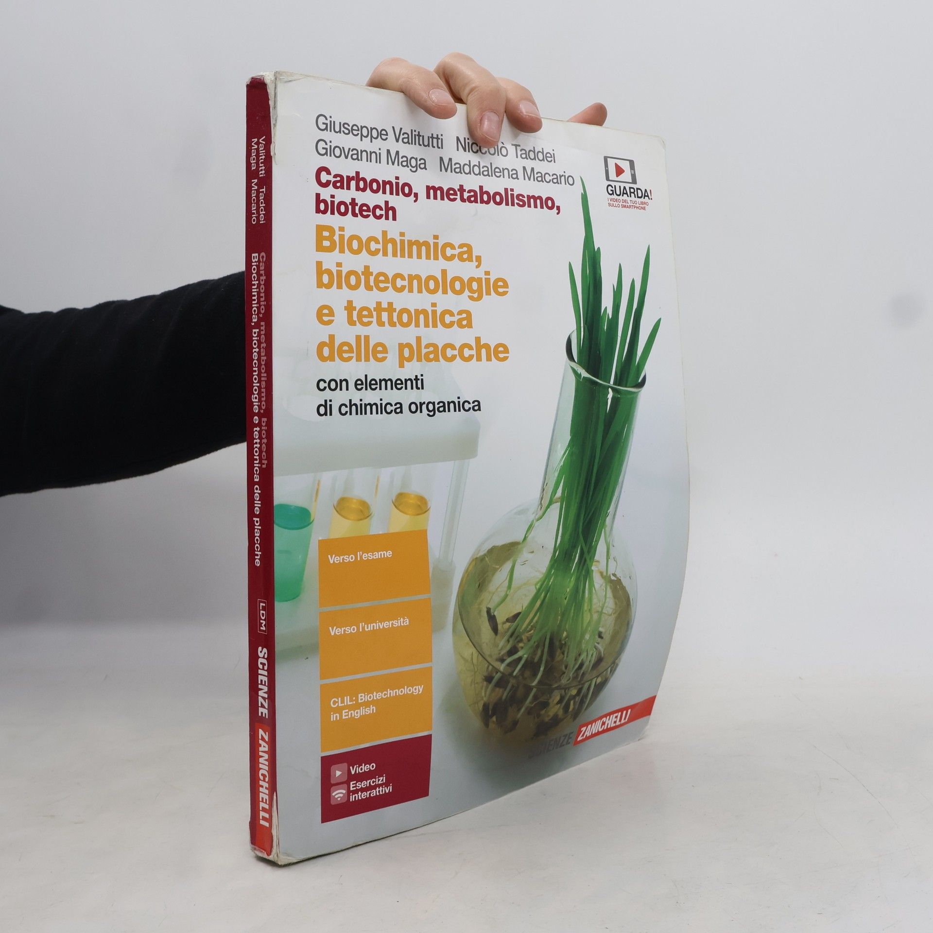 Scienze: Carbonio, metabolismo, biotech. Biochimica, biotecnologie e tettonica delle placche con elementi di chimica organica. Per le Scuole superiori. Con Contenuto digitale (fornito elettronicamente)