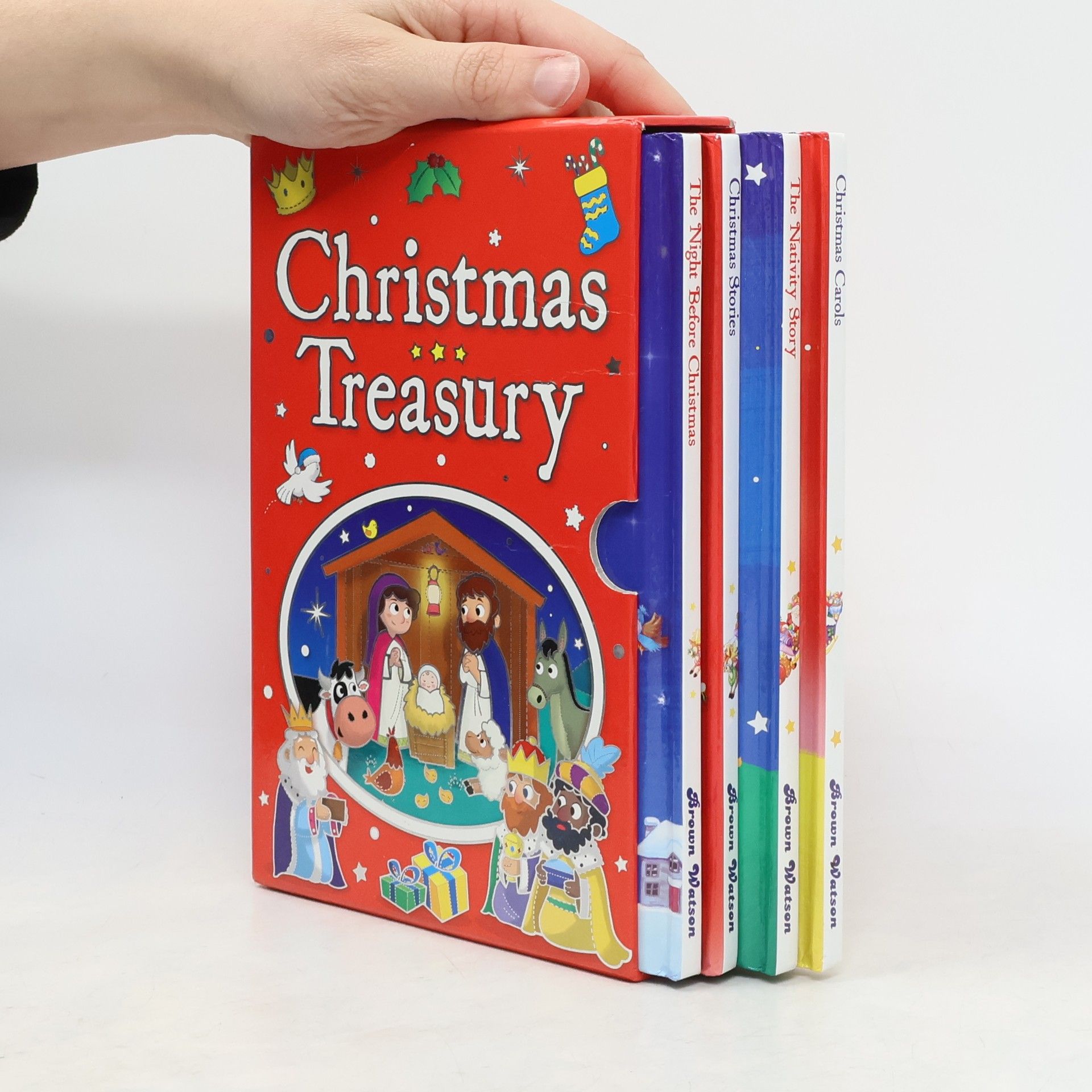 Brown Watson Brown Watson Christmas Treasury Children's 4 Hardback Book Set