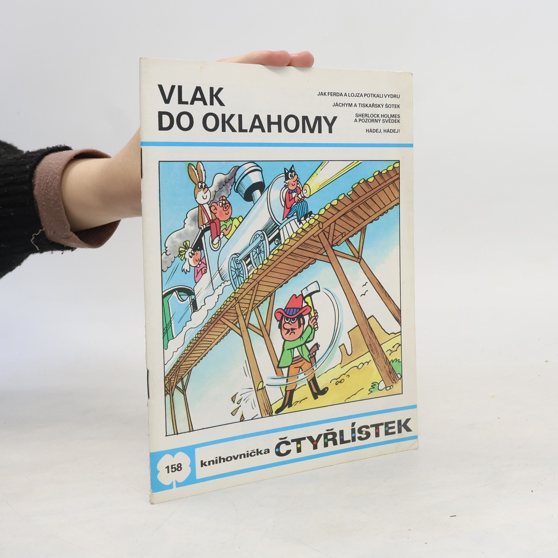 Jaroslav Němeček Čtyřlístek 158. Vlak do Oklahomy