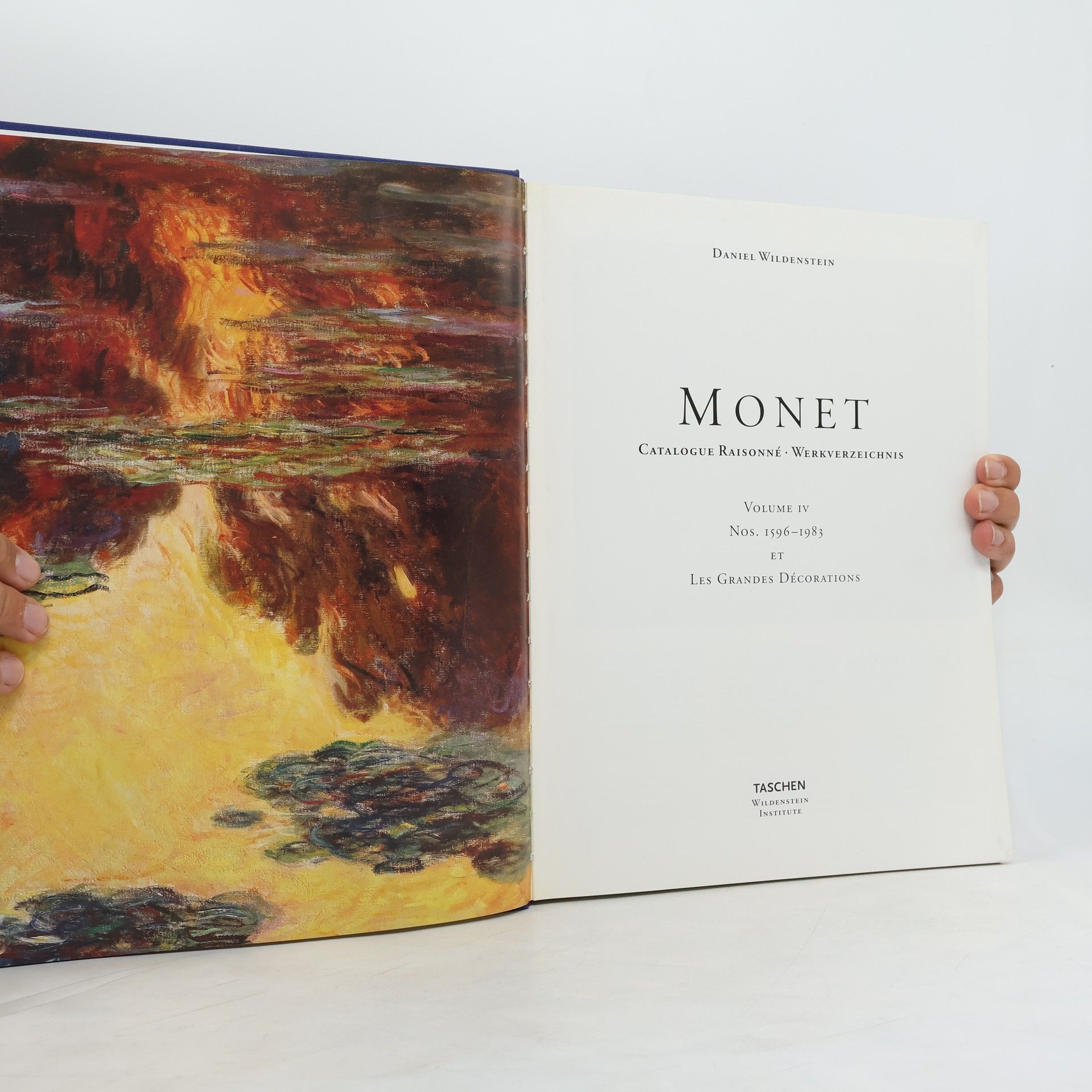 Daniel Wildenstein Monet Catalogue Raisonné. Werkverzeichnis I.-IV.