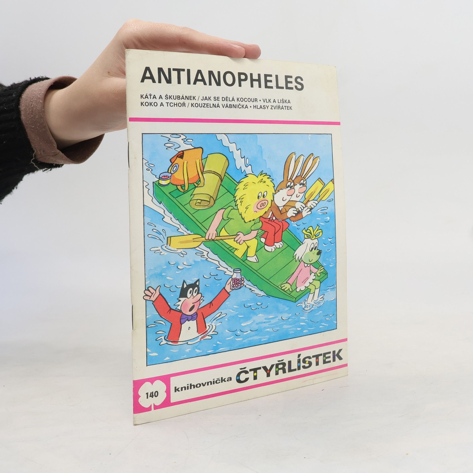 Ljuba Štíplová Čtyřlístek 140. Antianopheles