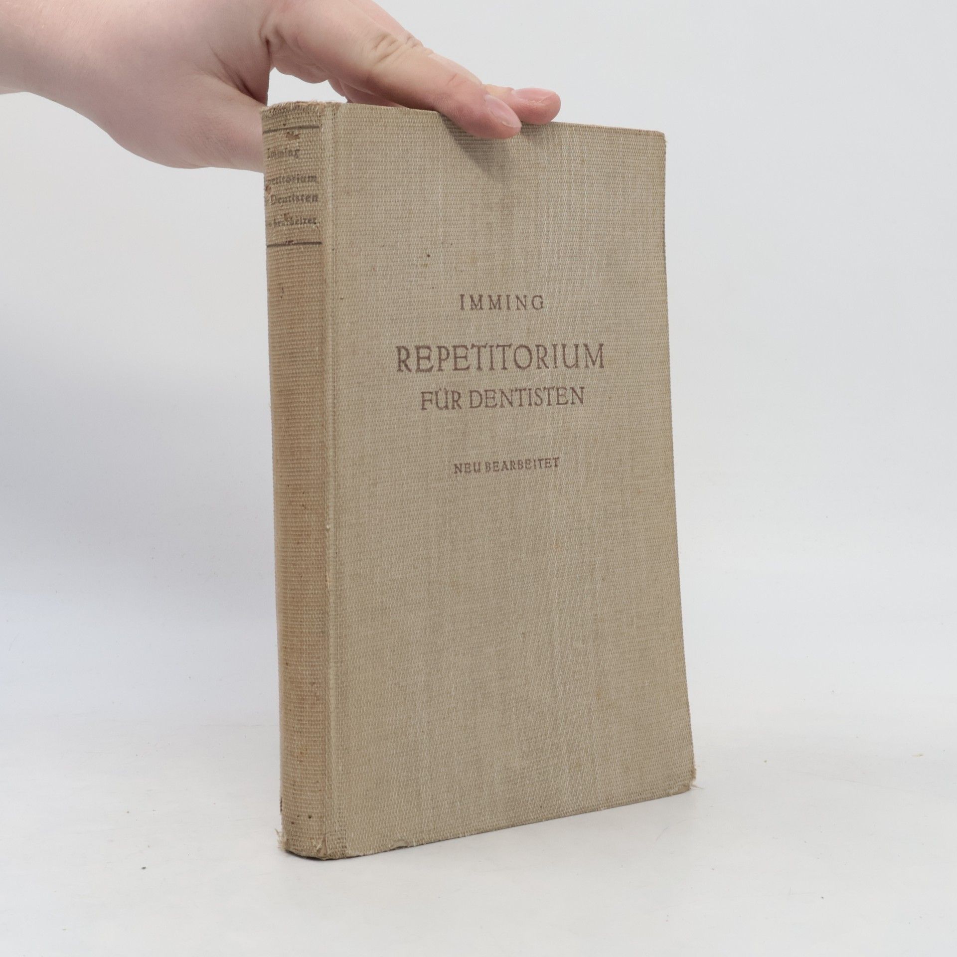 Ernst Imming Repetitorium für Dentisten